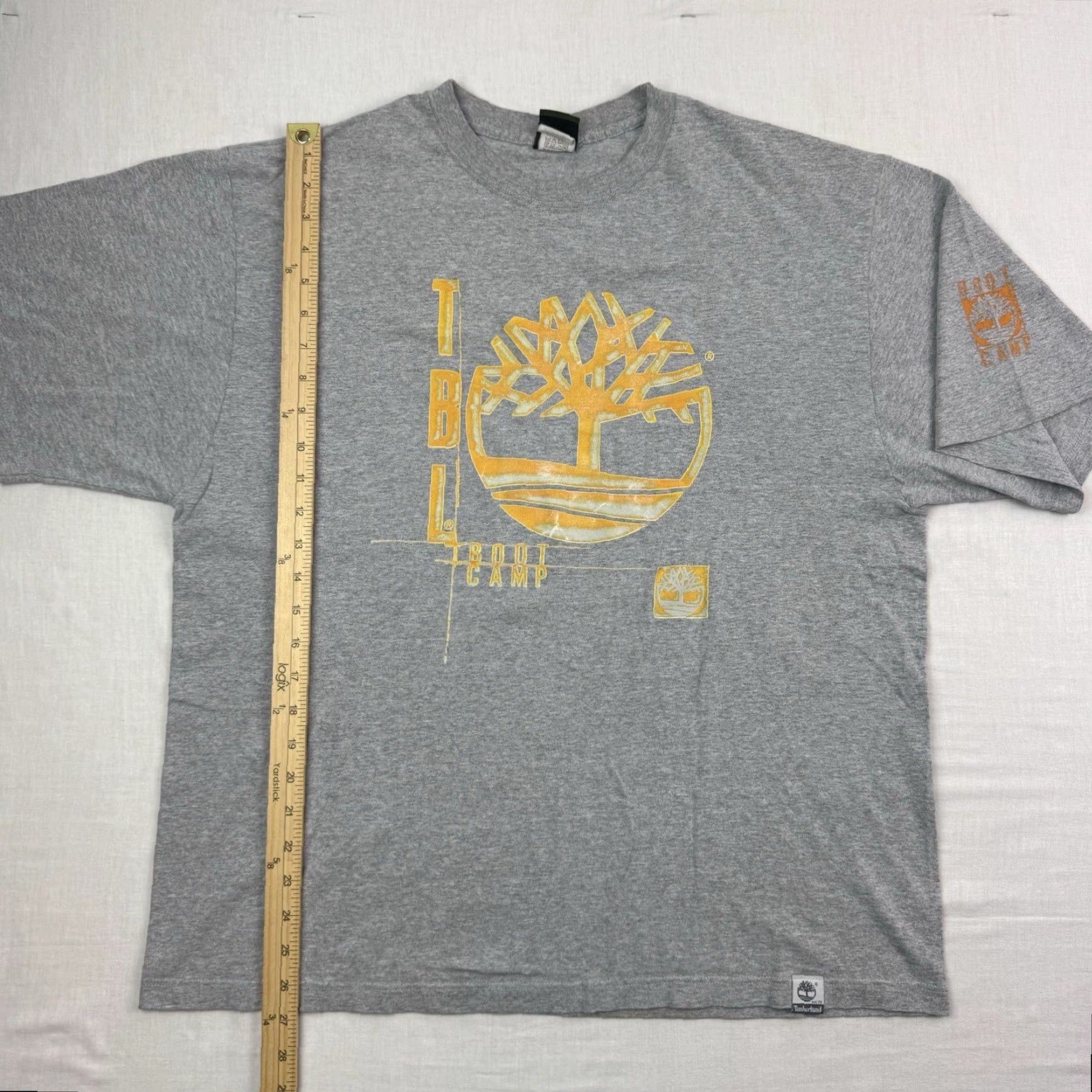Timberland VINTAGE Timberland T-Shirt Men XL Gray Graphic Print Hipster Y2K 90s Concert Tee Mens Size US XL / EU 56 / 4 - 6 Thumbnail
