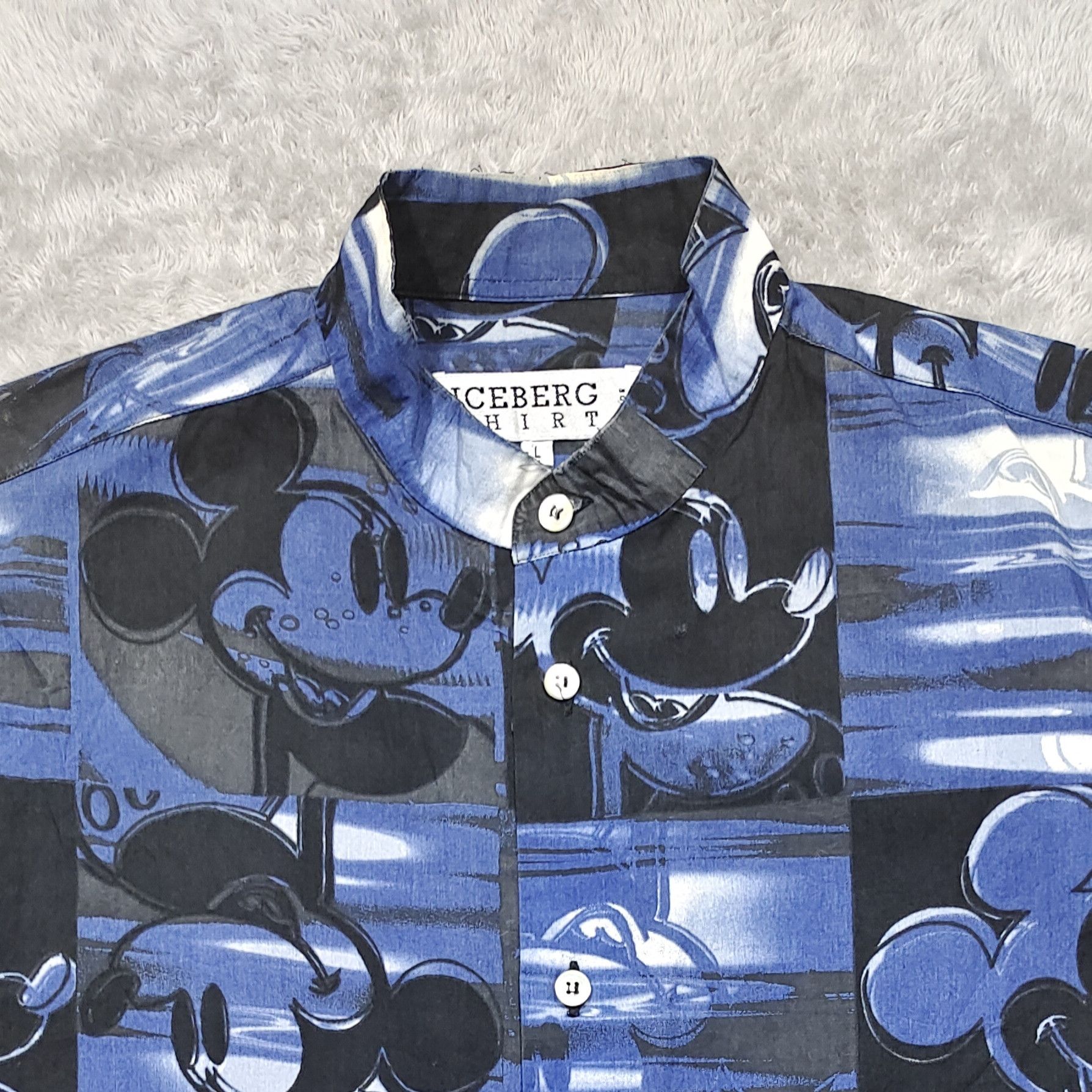 Iceberg ICEBERG MICKEY MOUSE LONG SLEEVE BUTTON UP Size US L / EU 52-54 / 3 - 5 Thumbnail