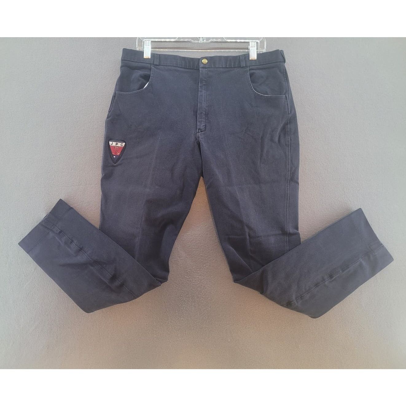 Vintage Jaipur Polo Company JPC 36 Black equestrian Pro Polo Jeans Size US 36 / EU 52 - 2 Thumbnail