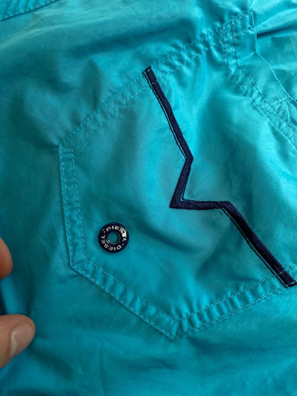 Diesel × Vintage Vintage Diesel Nylon shorts Swim Big Logo Oldmoney Size US 34 / EU 50 - 5 Thumbnail
