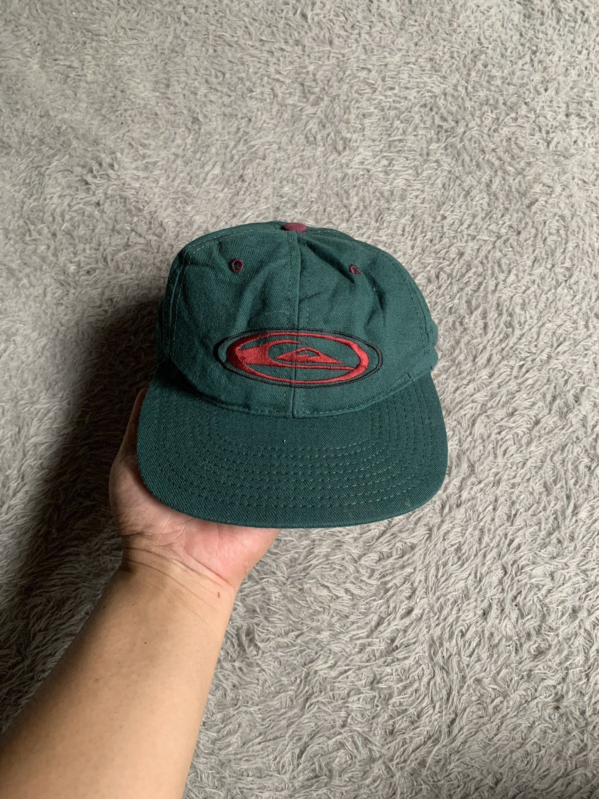 Quiksilver Vintage 90s Very Rare Quiksilver Cap Hat Size ONE SIZE - 1 Thumbnail