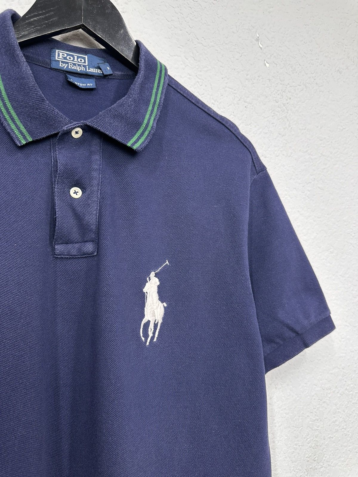 Polo Ralph Lauren Vintage Polo Wimbledon T-Shirt Polo Ralph Lauren Custom Fit Size US L / EU 52-54 / 3 - 3 Thumbnail