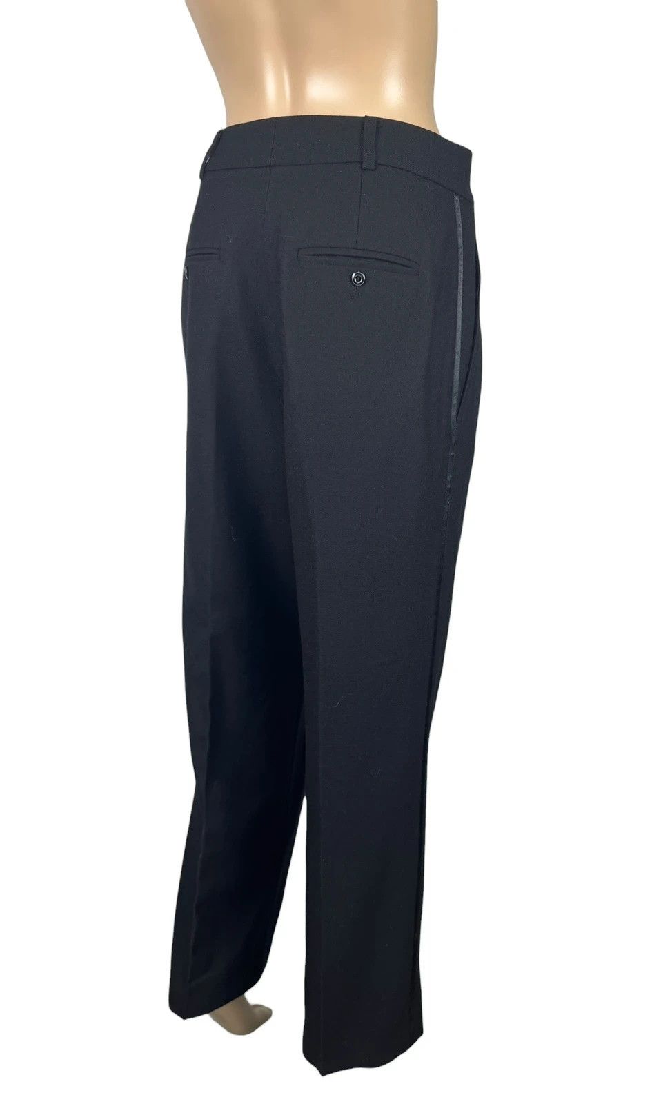 Kenzo Kenzo Paris Wide Leg Dress Pants Wool size 36 Size 26" / US 2 / IT 38 - 6 Thumbnail