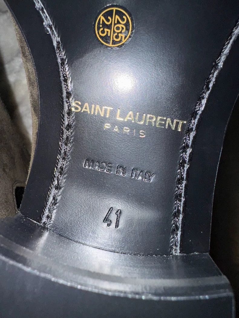 Saint Laurent Paris Saint Laurent Paris Suede Chelsea boots Size US 8 / EU 41 - 6 Thumbnail