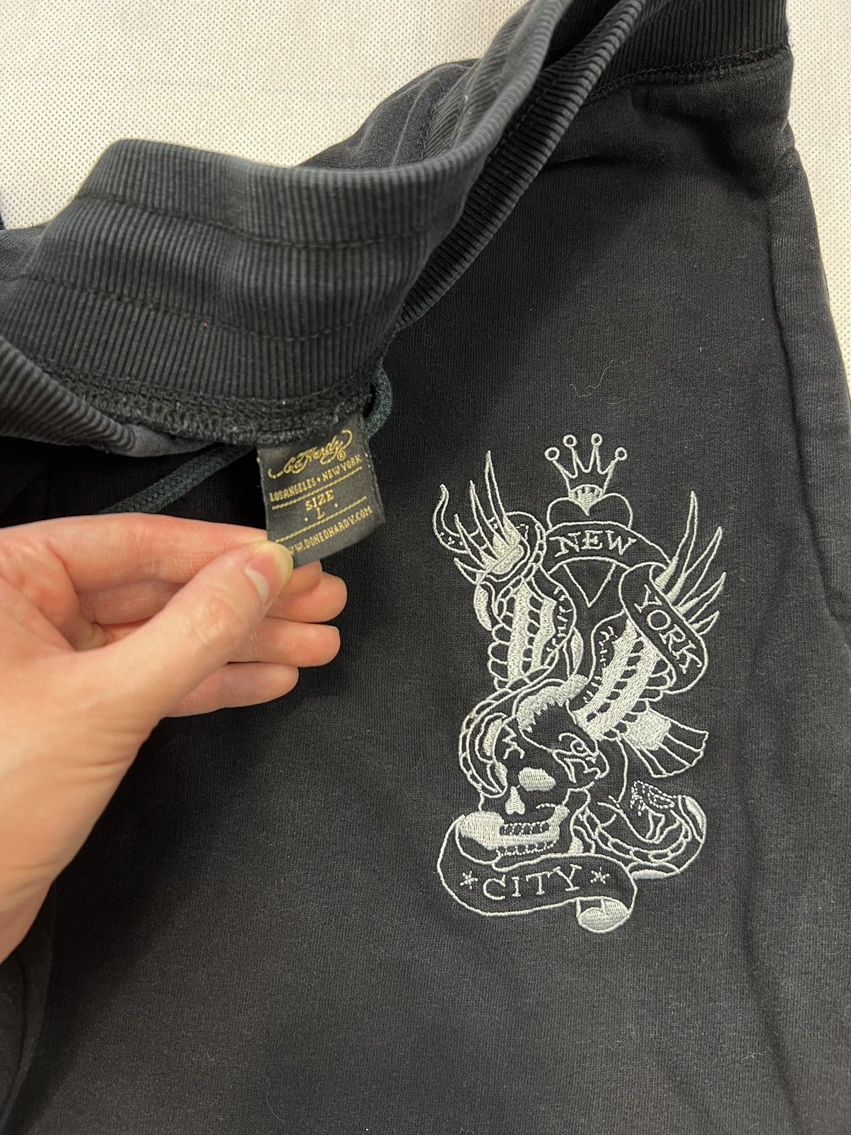 Ed Hardy Pants Ed Hardy New York City Black Size US 34 / EU 50 - 2 Thumbnail