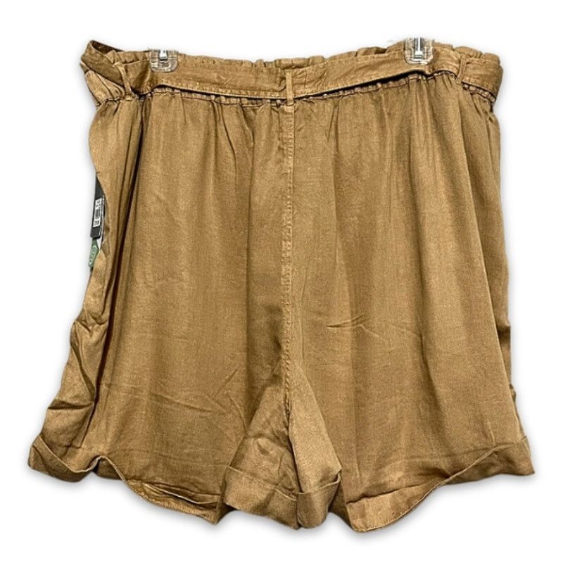 Lucky Brand Lucky Brand Shorts Belted Paperbag Waist Pocket Brown XL NWT Size 36" / US 14 / IT 50 - 5 Thumbnail