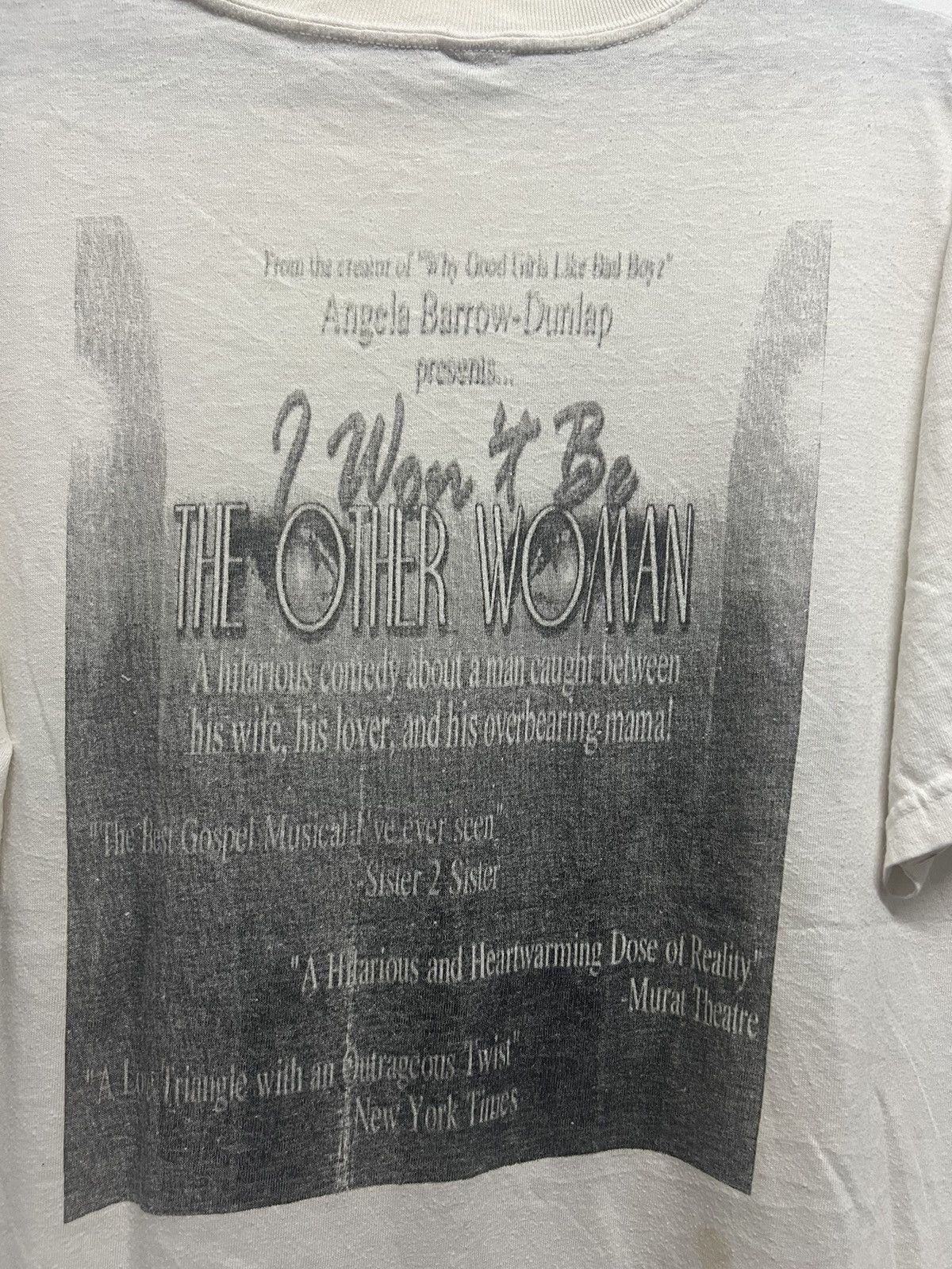 Vintage Vintage 90’s The Other Woman Angela Barrow Tee Size US L / EU 52-54 / 3 - 5 Thumbnail