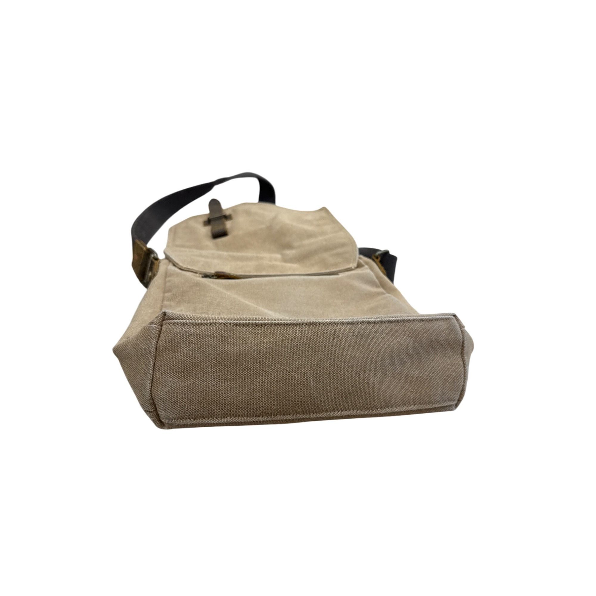 Other Vaschy Canvas & Leather Crossbody Messenger Bag 12x12 SKU 74 Size ONE SIZE - 9 Thumbnail