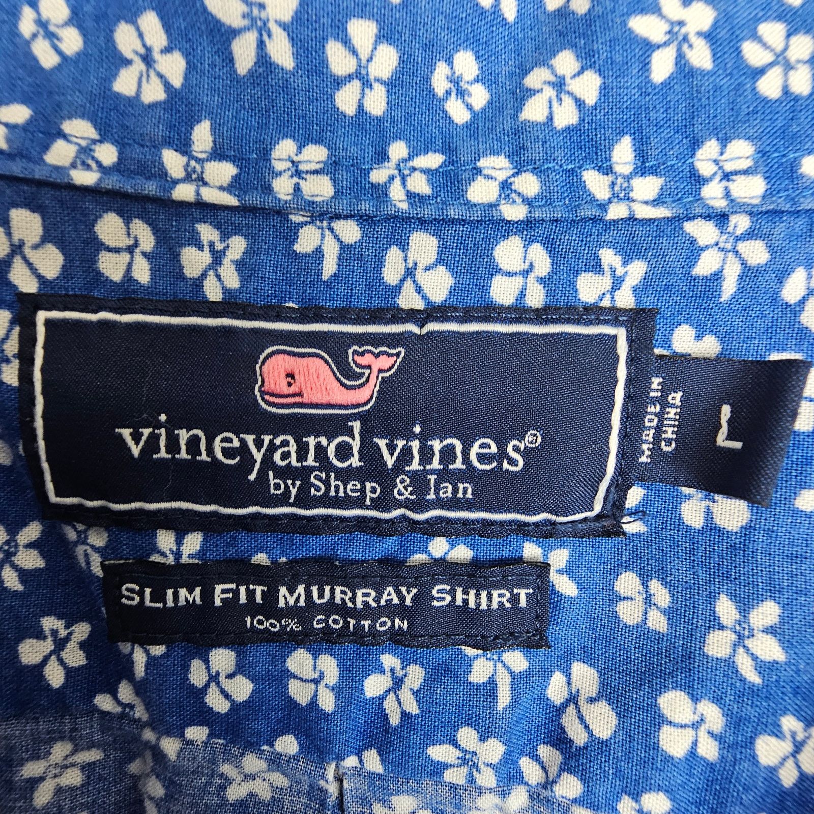 Vineyard Vines Vineyard Vines Mens Floral Slim Fit Murray Shirt Sz L Light Size US L / EU 52-54 / 3 - 6 Thumbnail