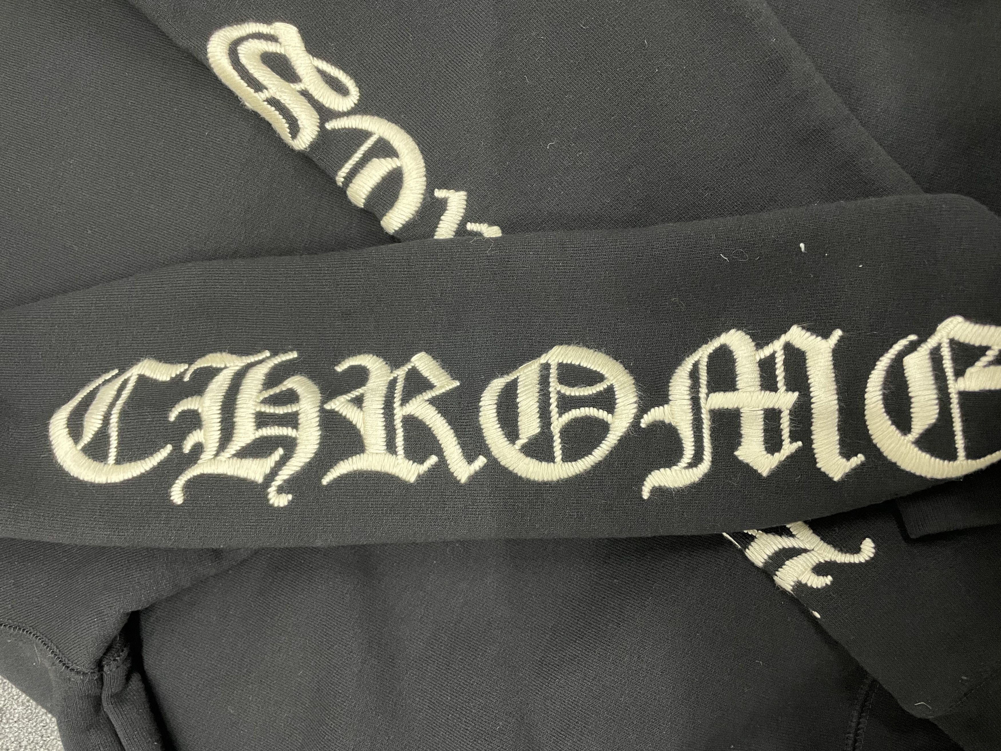 Chrome Hearts Chrome Hearts Embroidered Black Sweatshirt Size US L / EU 52-54 / 3 - 3 Thumbnail