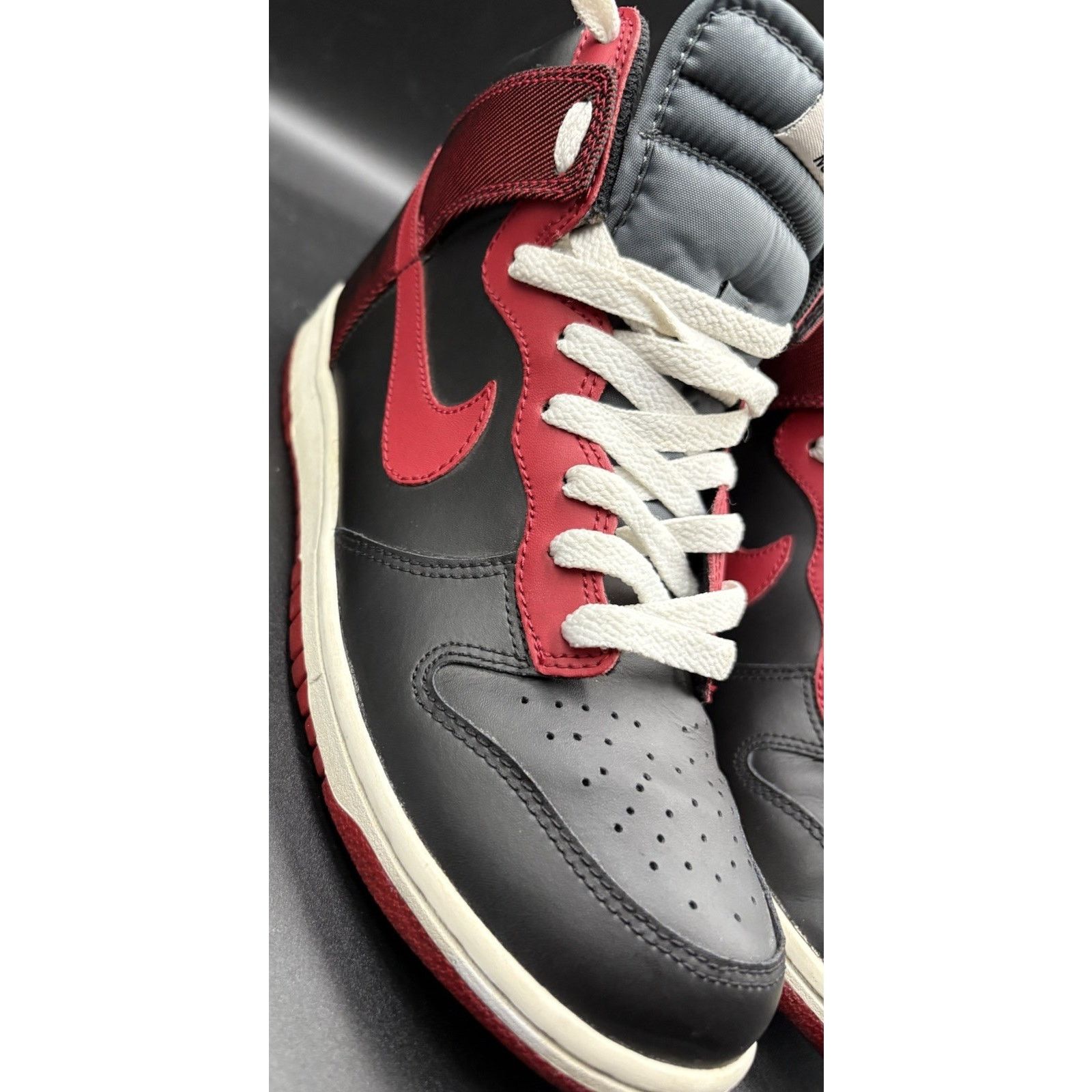 Nike Size 7.5 - Nike Dunk High Red - 317982-051 Size US 11.5 / EU 44-45 - 3 Thumbnail