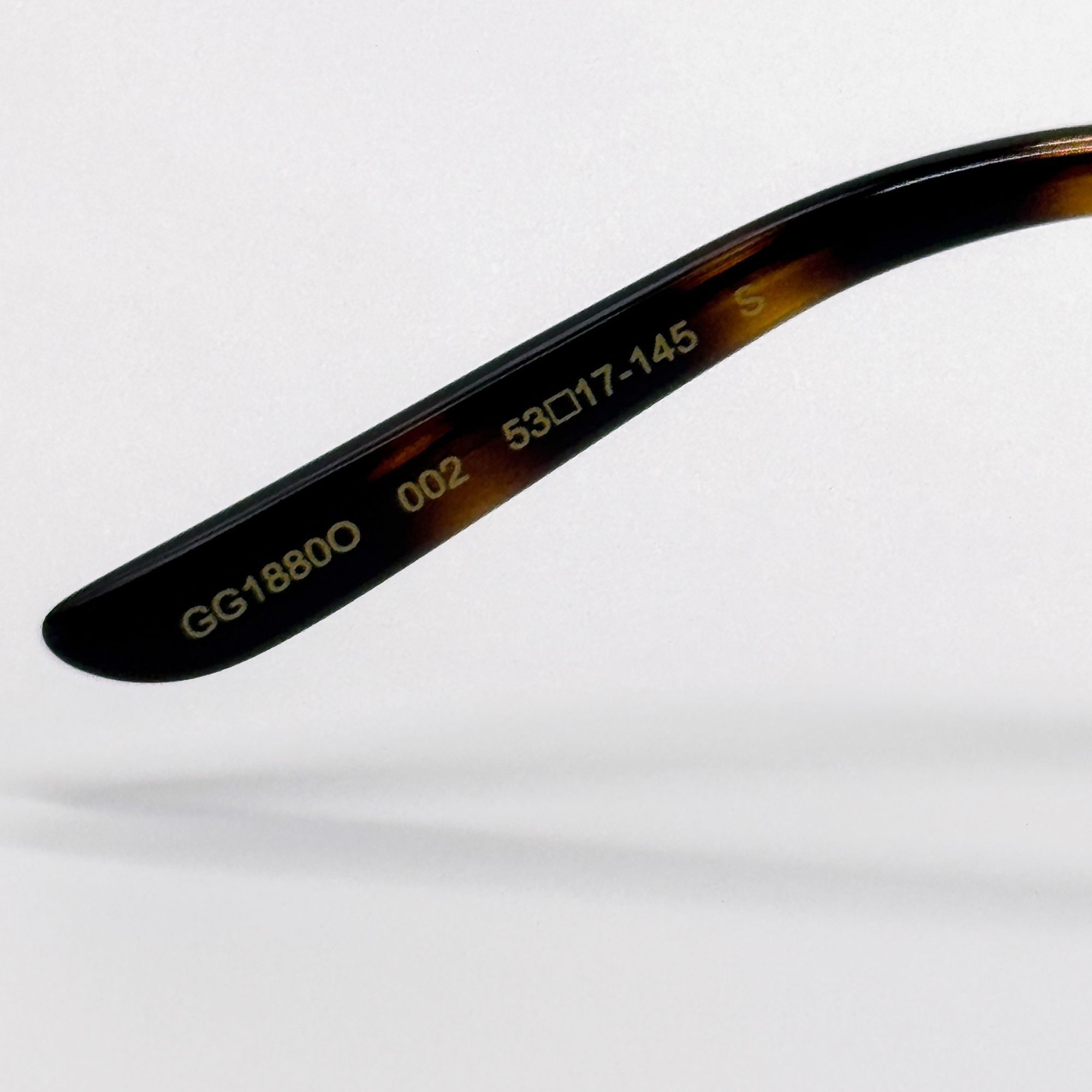 Gucci NEW GUCCI EYEGLASSES GG1880O 002 GOLD WOMEN GUCCI EYEWEAR Size ONE SIZE - 8 Thumbnail