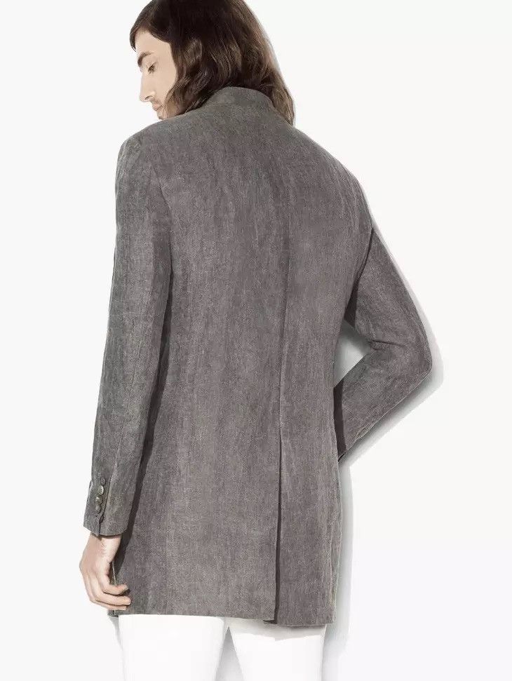 John Varvatos Double-Breasted Military Jacket Size EU 50 US 40 Size US M / EU 48-50 / 2 - 2 Thumbnail