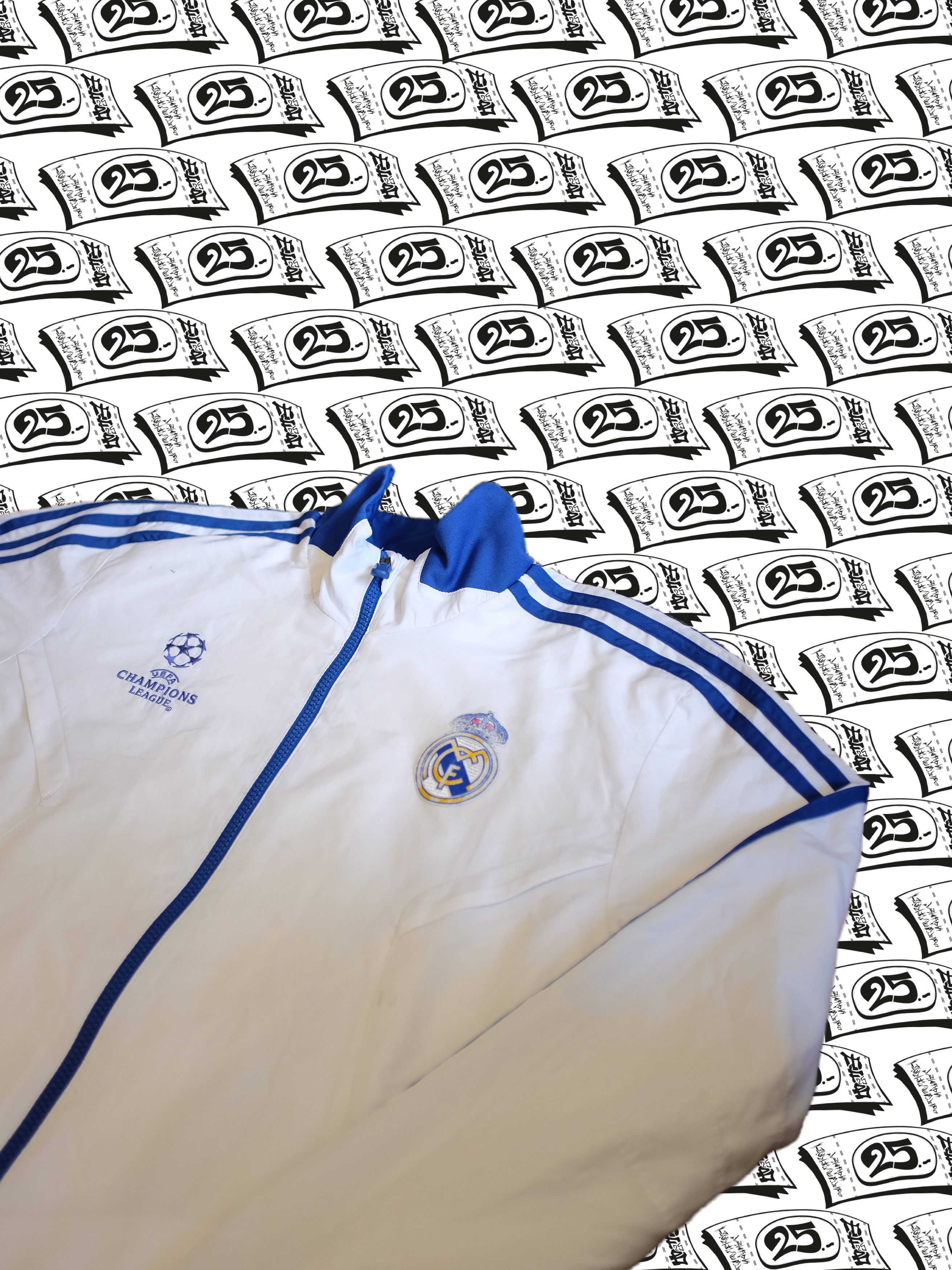 Adidas Real Madrid 2010 UCL Track Jacket Size US L / EU 52-54 / 3 - 2 Thumbnail
