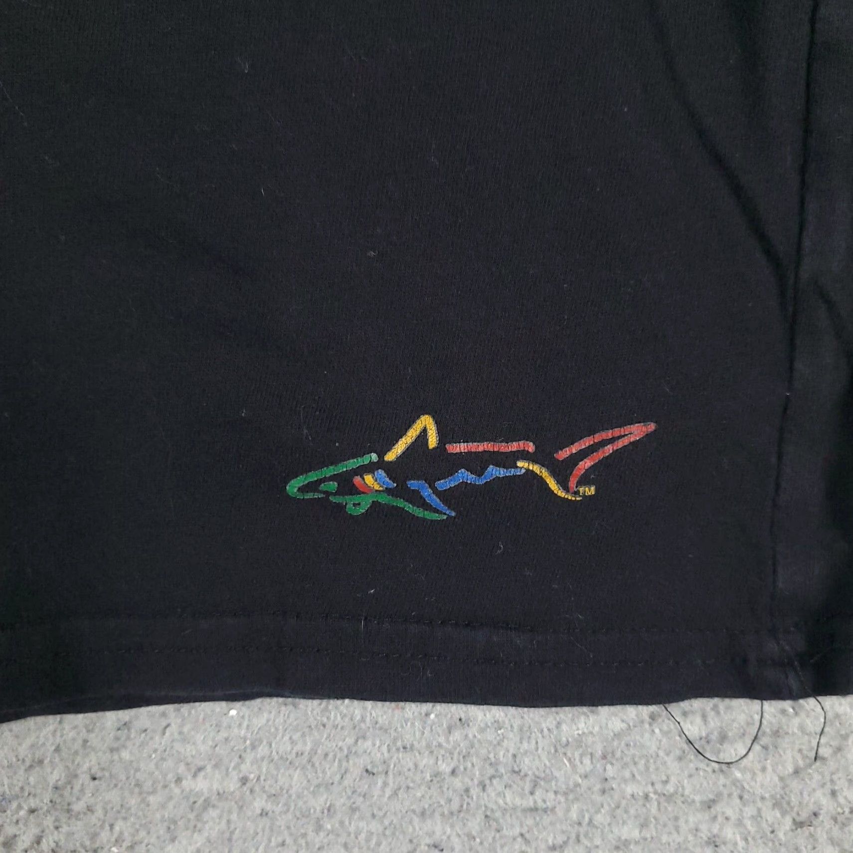 Vintage VINTAGE Greg Norman Women's T-Shirt Casual Short Sleeve Size M Black Cotton Logo Modern Size M / US 6-8 / IT 42-44 - 3 Thumbnail