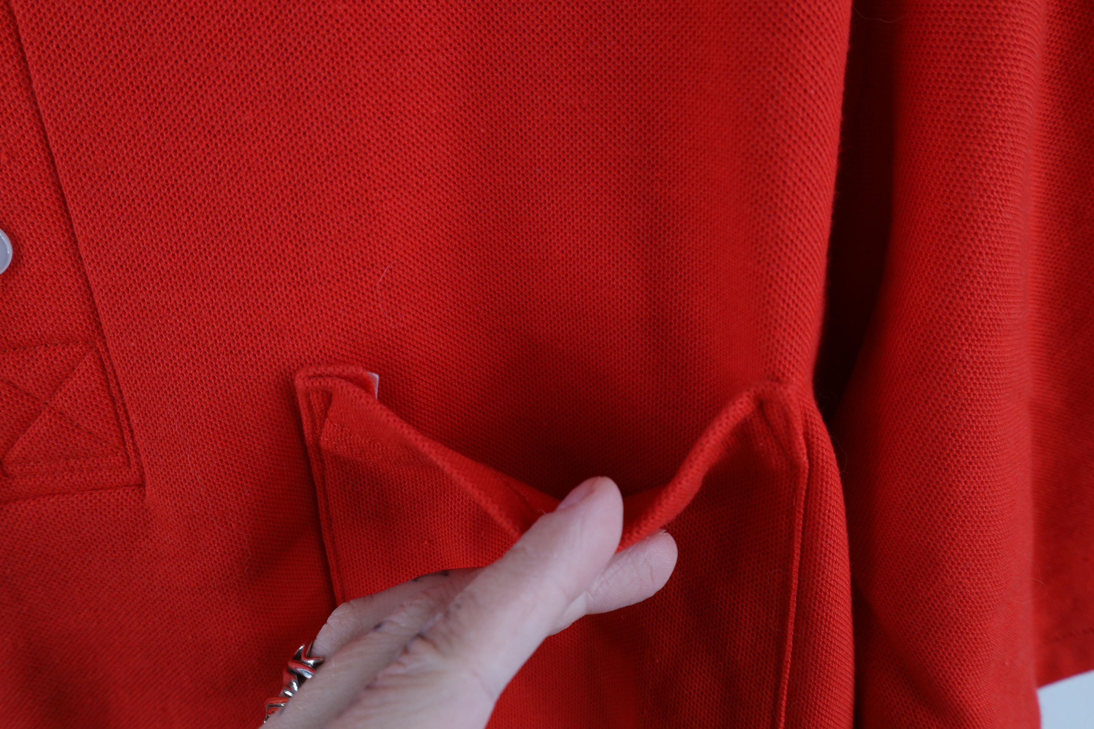 Vintage Vintage 90s Streetwear Service Ohio Polo Shirt Red USA Size US XL / EU 56 / 4 - 5 Thumbnail