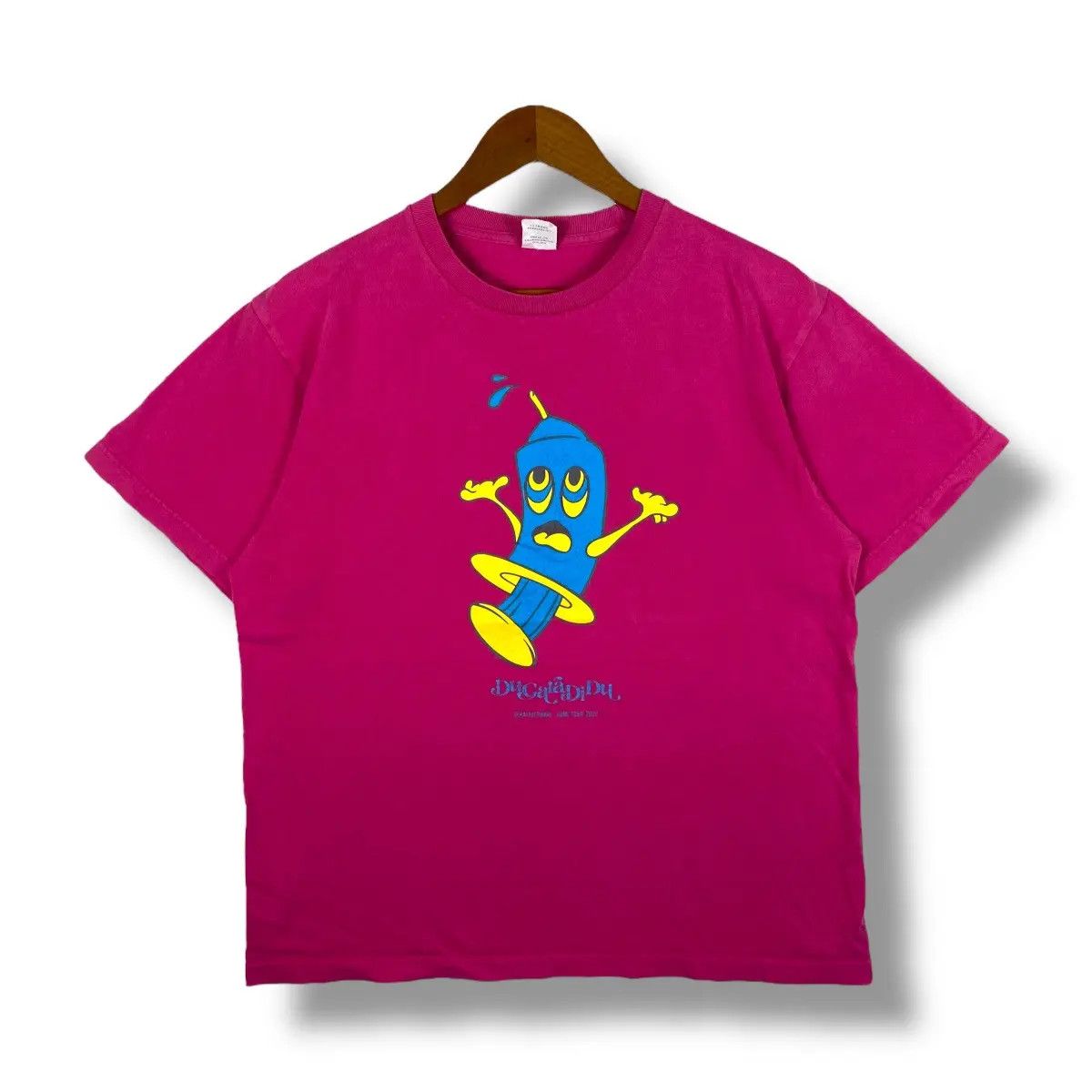 【DaftPank[ダフトパンク]】DA FUNK FEST.07 Tシャツ Vintage 00s DAFUNKFEST 07 DAFT PUNK House Electronic Disco