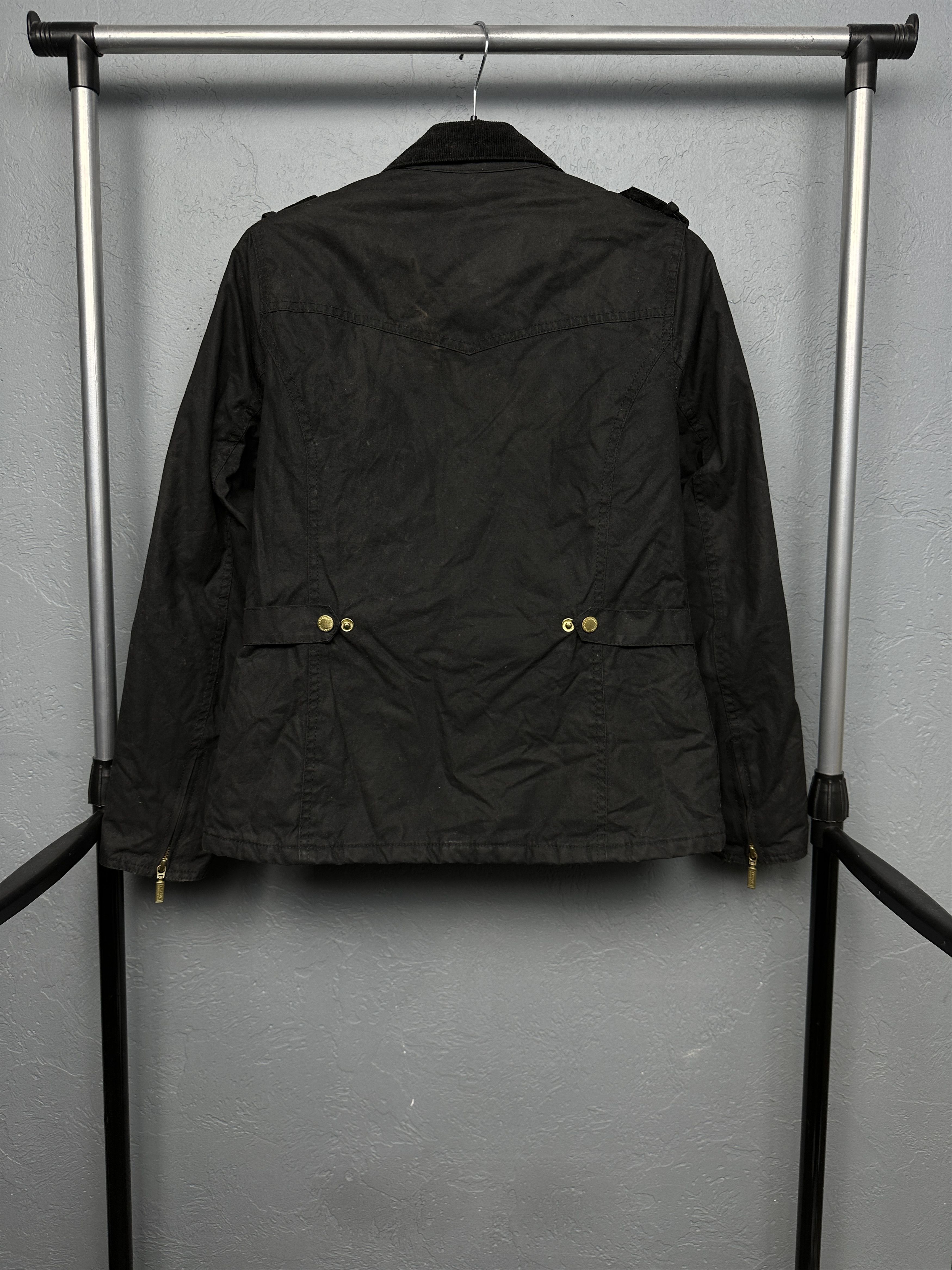 Barbour Barbour International Womens Fins Wax Jacket Size S / US 4 / IT 40 - 10 Thumbnail