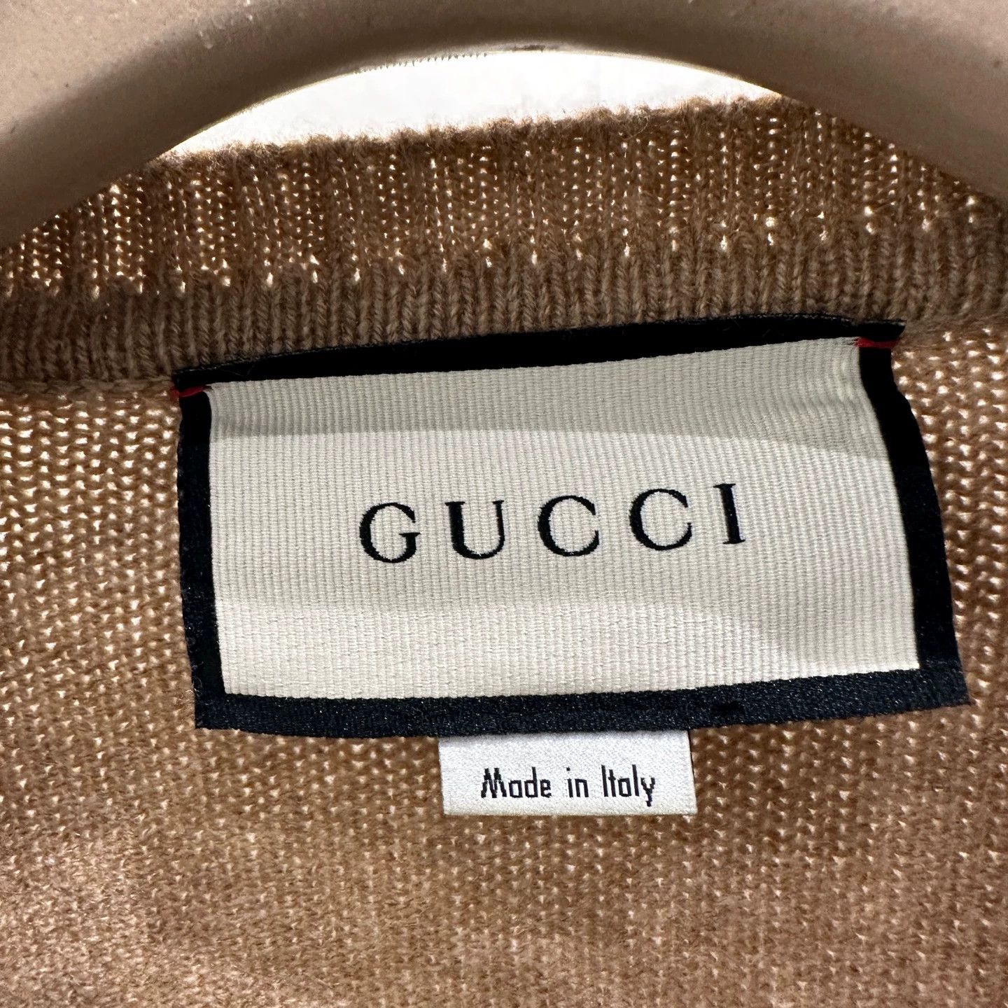 Gucci Gucci Horsebit Gold Hardware Cashmere Cardi S Size S / US 4 / IT 40 - 3 Thumbnail