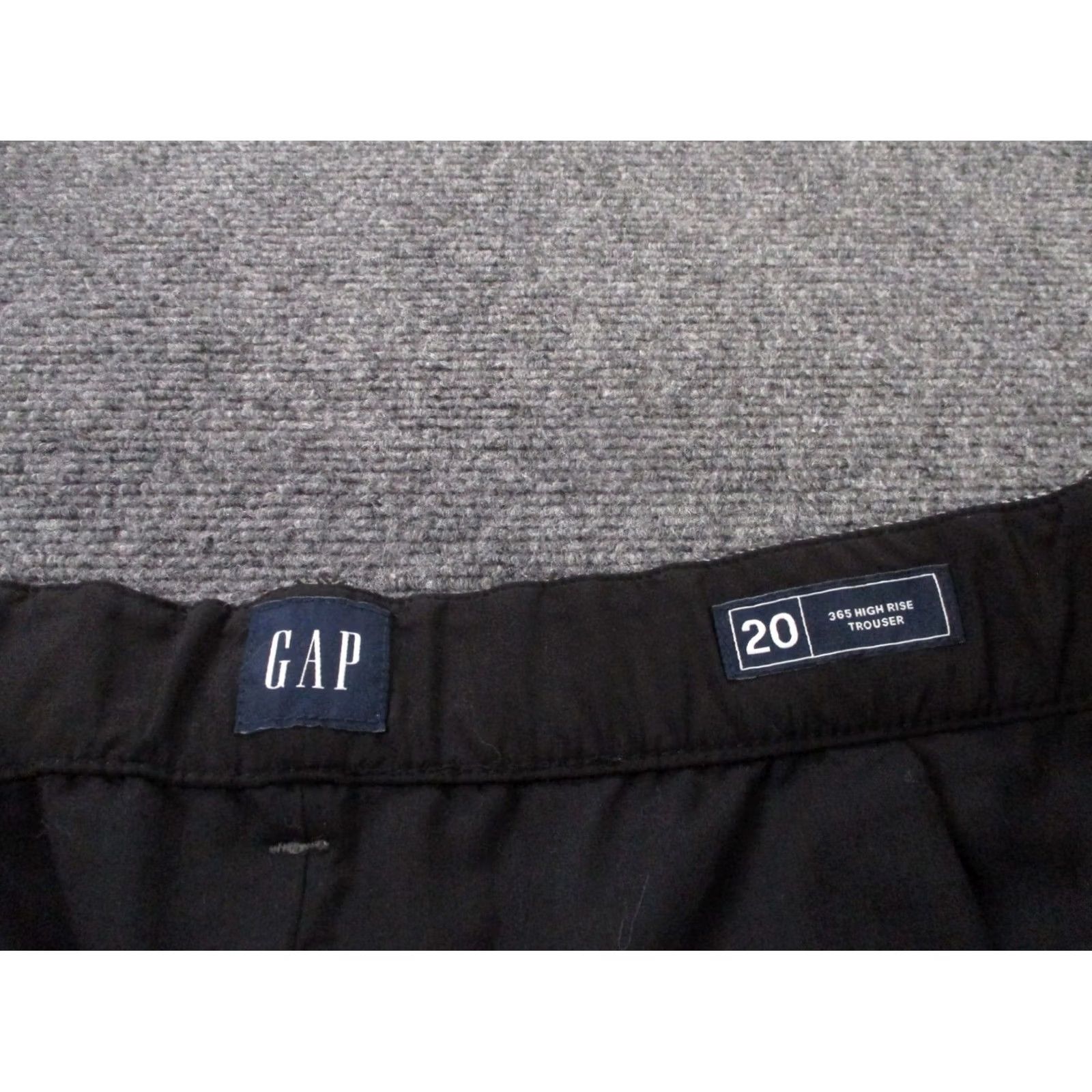 Gap Gap Women Pants 20 Gray Wool 365 High Rise Trouser Wide Leg Business NEW Size 27" / US 4 / IT 40 - 7 Thumbnail