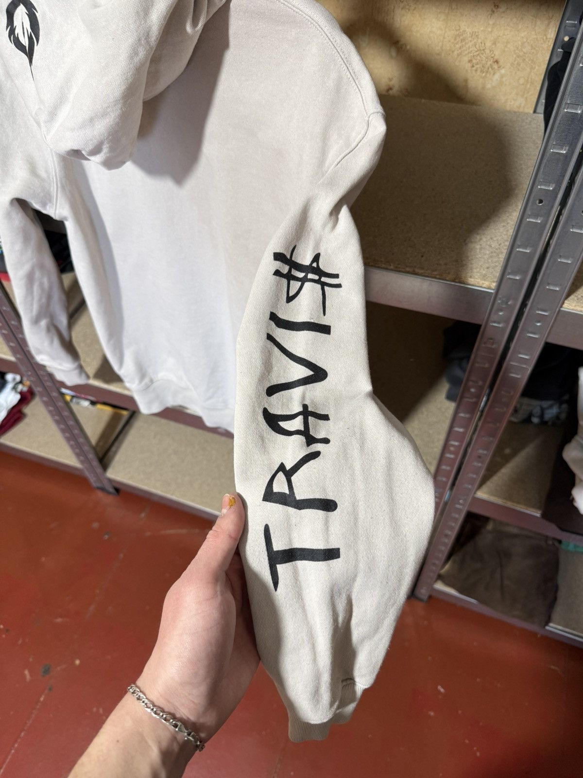 Kanye West × Rap Tees Rare Travis Scott Dead Smiley Face Rap Hoodie Y2K Hype Size US M / EU 48-50 / 2 - 7 Thumbnail