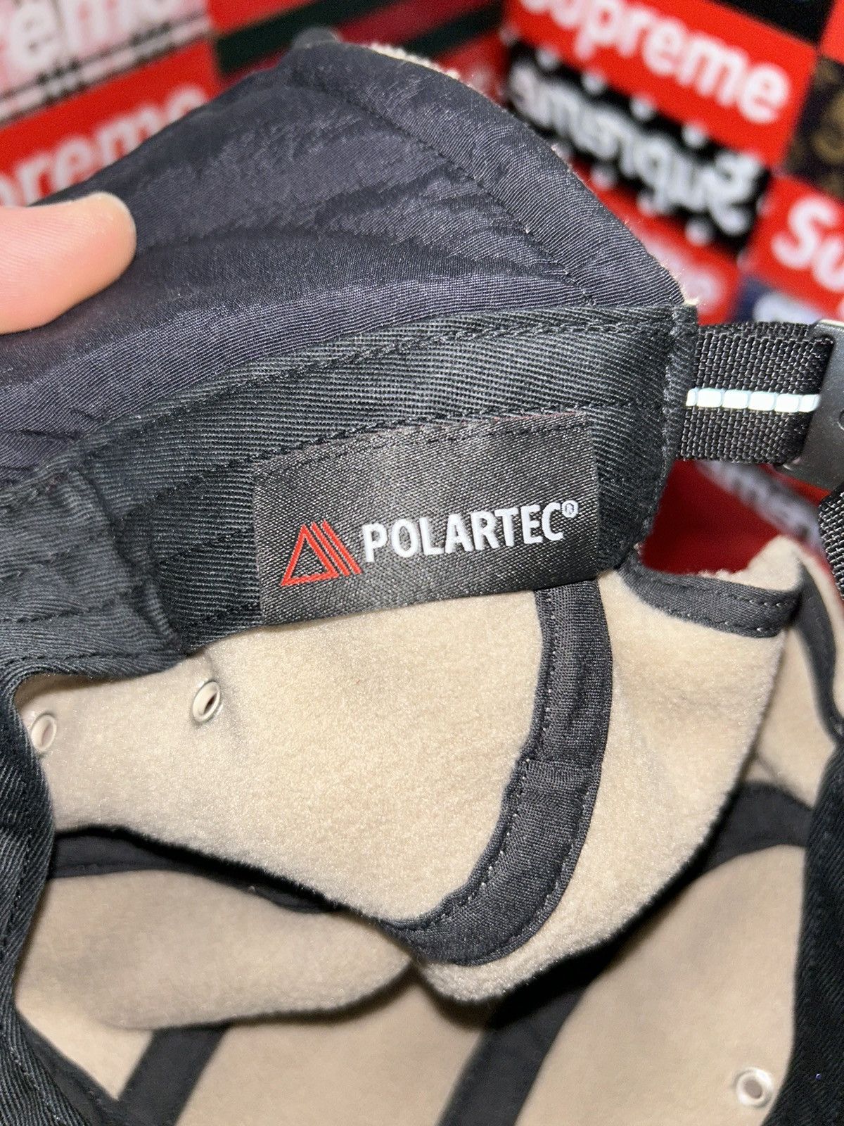 Supreme Supreme Polartec Earflap Camp Cap FW24 NEW Size ONE SIZE - 7 Thumbnail
