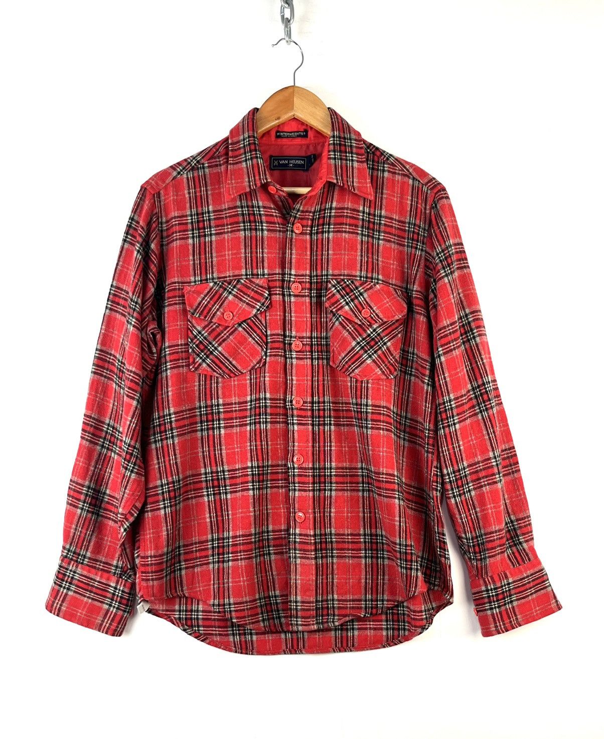 Van Heusen Van heusen vintage 90s winterweights button woods shirt M Size US M / EU 48-50 / 2 - 1 Thumbnail