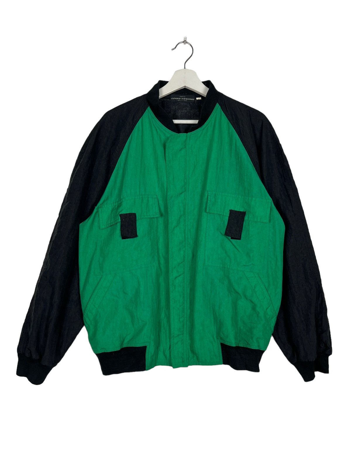 Hiroko Koshino Homme × Junko Shimada × Mr. Junko 🔥 JUNKO KOSHINO TOKYO FASHION SHOW BOMBER JACKET MADE IN JPN Size US L / EU 52-54 / 3 - 2 Thumbnail