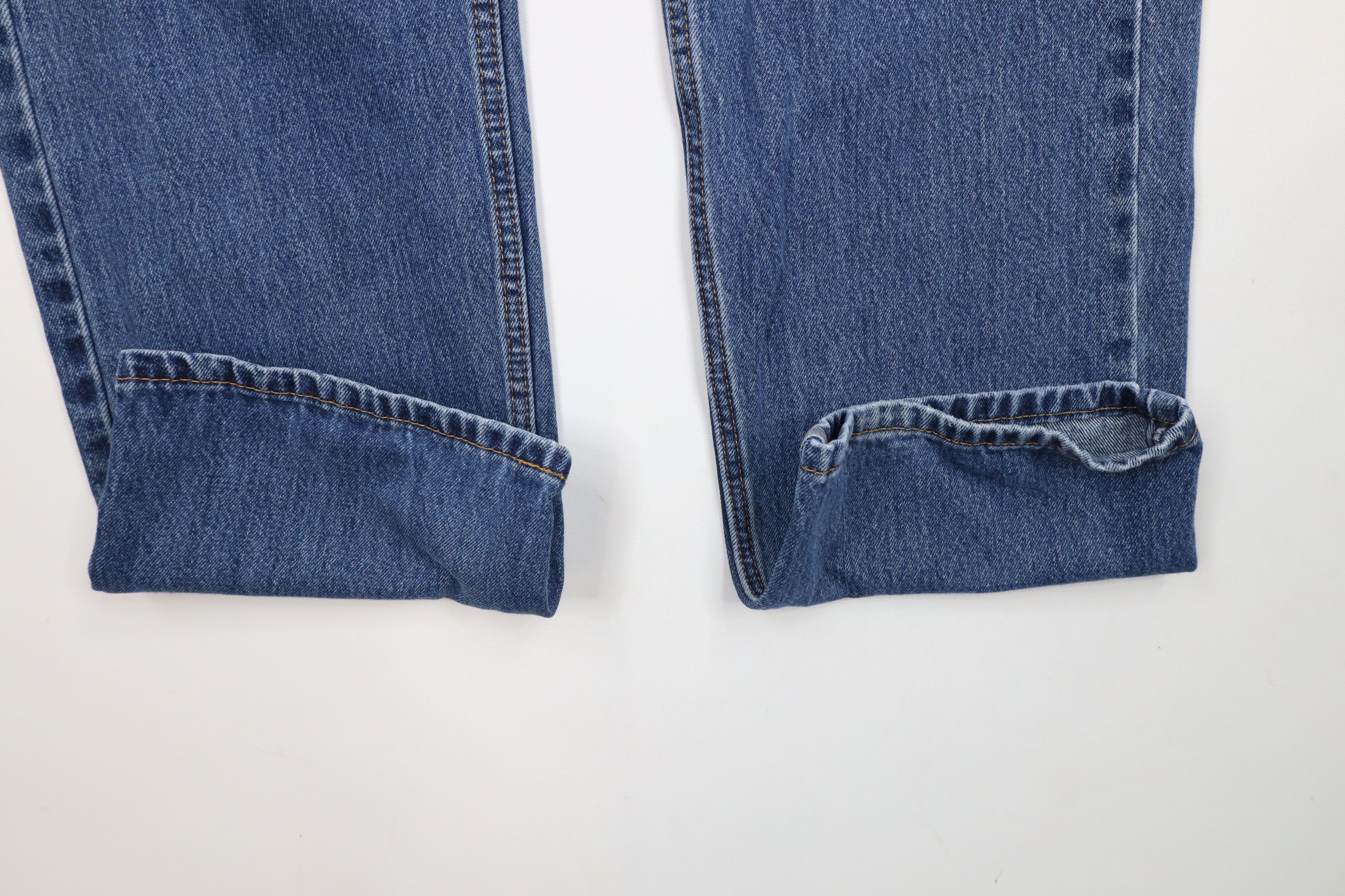 Levi's × Vintage Vintage Y2K Levis 505 Regular Fit Denim Jeans Blue Cotton Size US 36 / EU 52 - 5 Thumbnail
