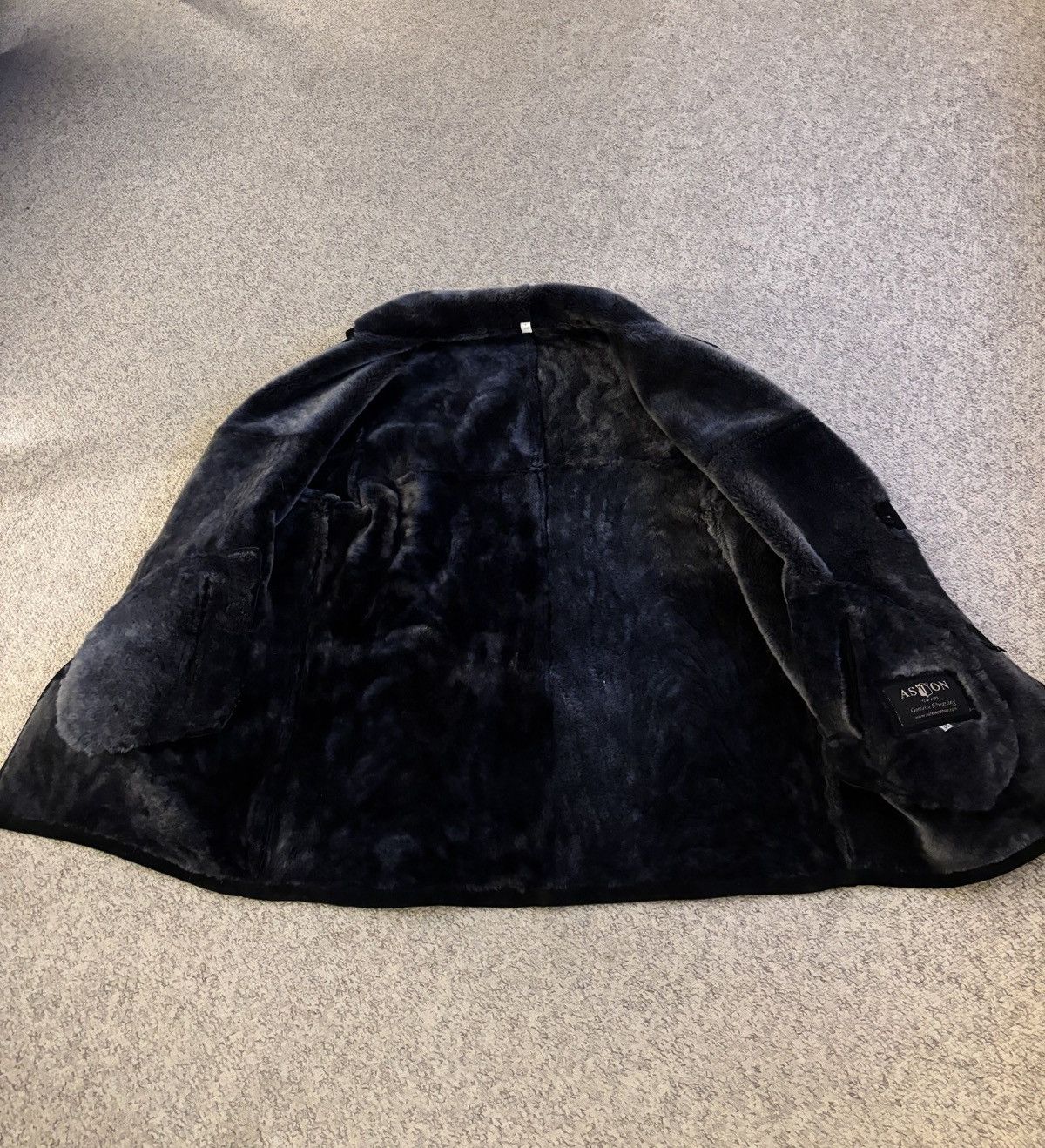 Other Aston Shearling Coat Black Size 46 cost $1500+ Size US XL / EU 56 / 4 - 4 Thumbnail