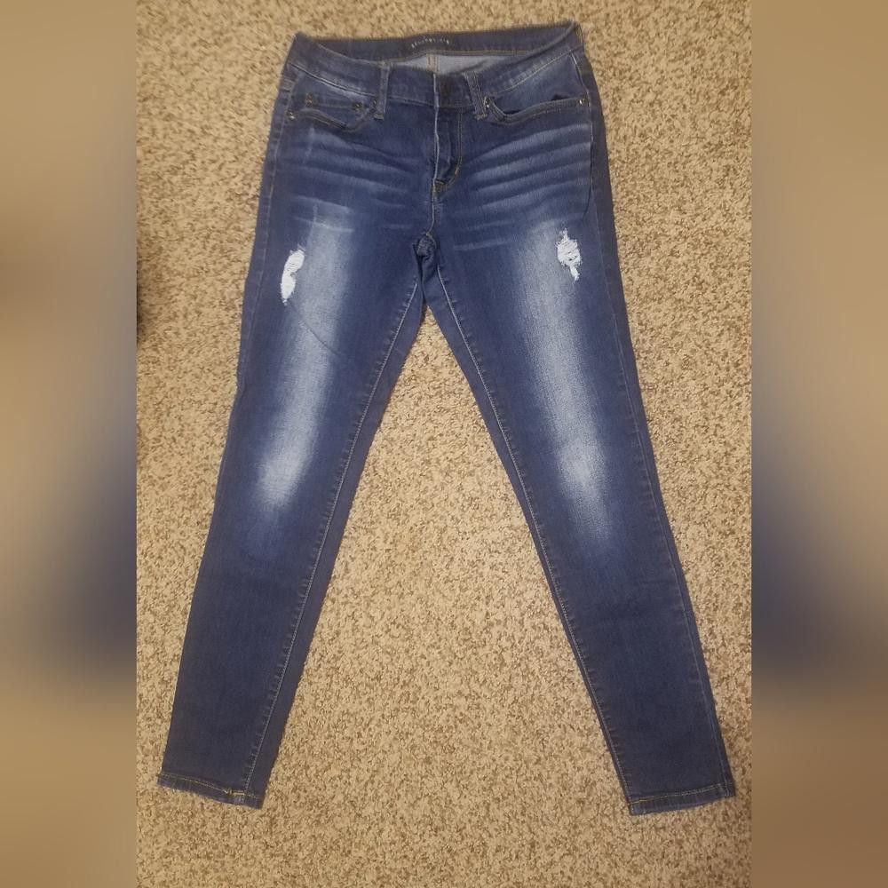 Aeropostale Aeropostale Women's Blue Jeggings Size 4 Size 27" / US 4 / IT 40 - 2 Thumbnail