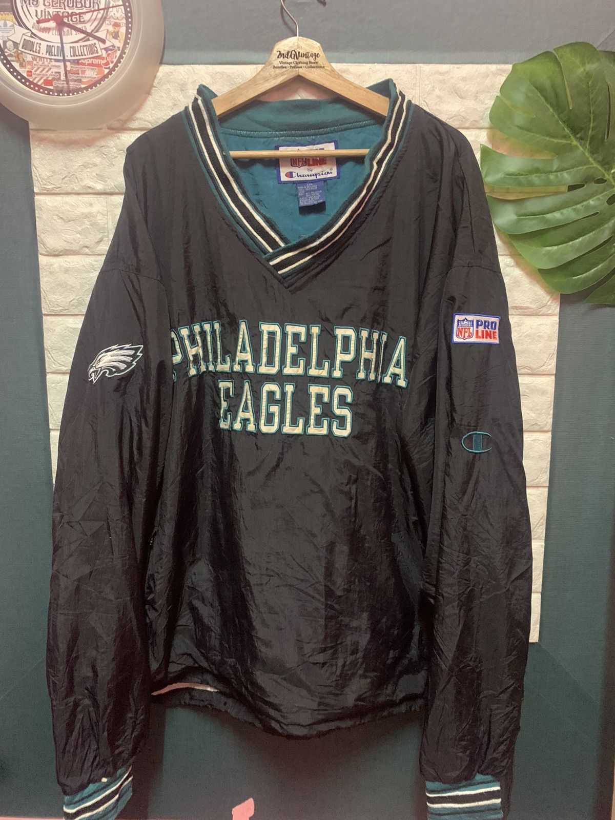 VINTAGE!! Windbreaker 80's NFL x Champion