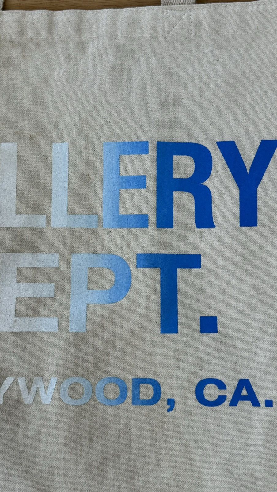 Gallery Dept. gallery dept dont be racist tote bag Size ONE SIZE - 3 Thumbnail