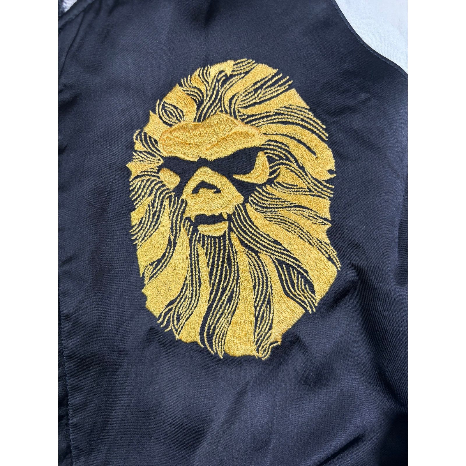 Bape Bape Black Reversible Satin Mural Bomber Size Medium Size US M / EU 48-50 / 2 - 8 Thumbnail