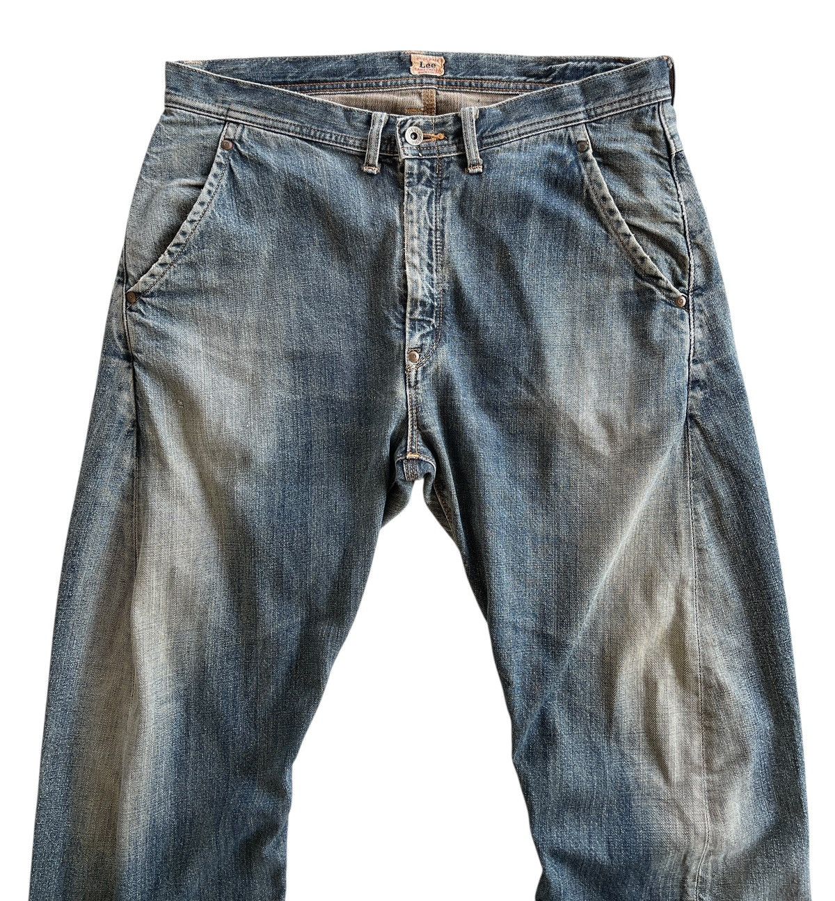 Vintage Lee Union Made Sanforized Shrunk Denim Size US 35 - 2 Thumbnail