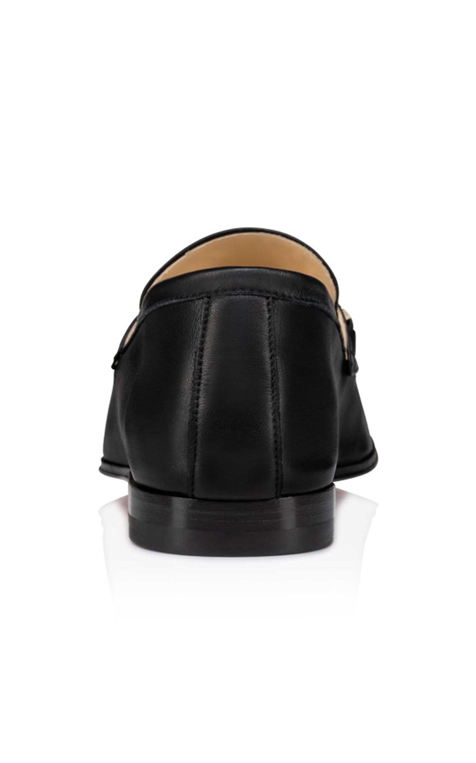 Christian Louboutin o1s1wg110425 Mj Moc Flat in Black Size US 9.5 / IT 39.5 - 3 Thumbnail