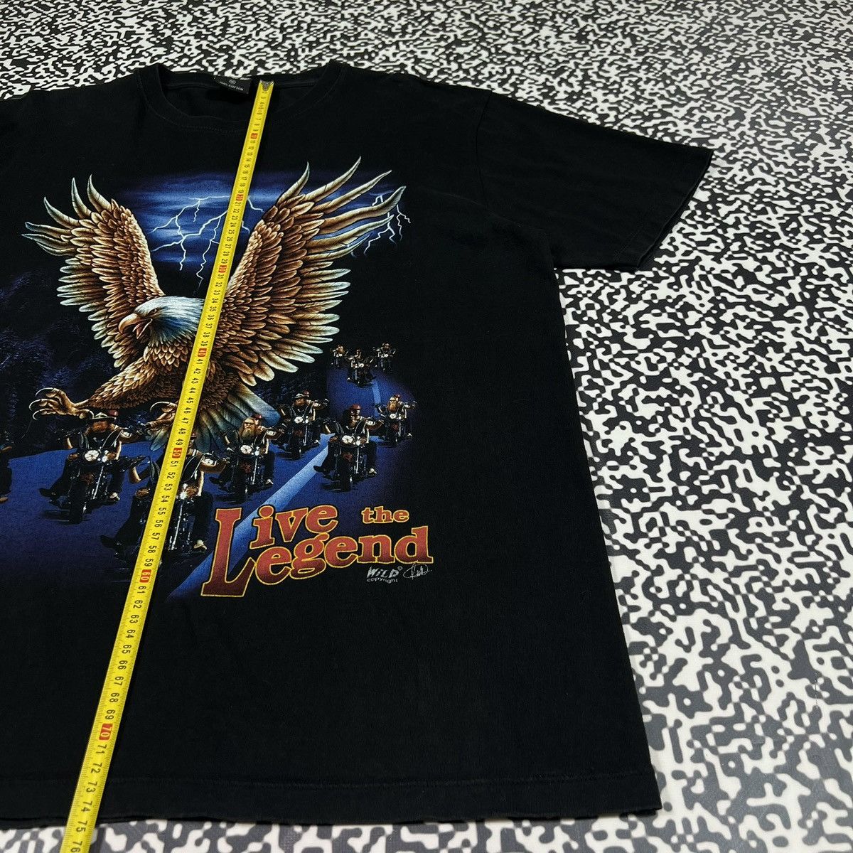 Harley Davidson Vintage Y2K Harley Davidson Style Live The Legend T-shirt Size US XL / EU 56 / 4 - 9 Thumbnail