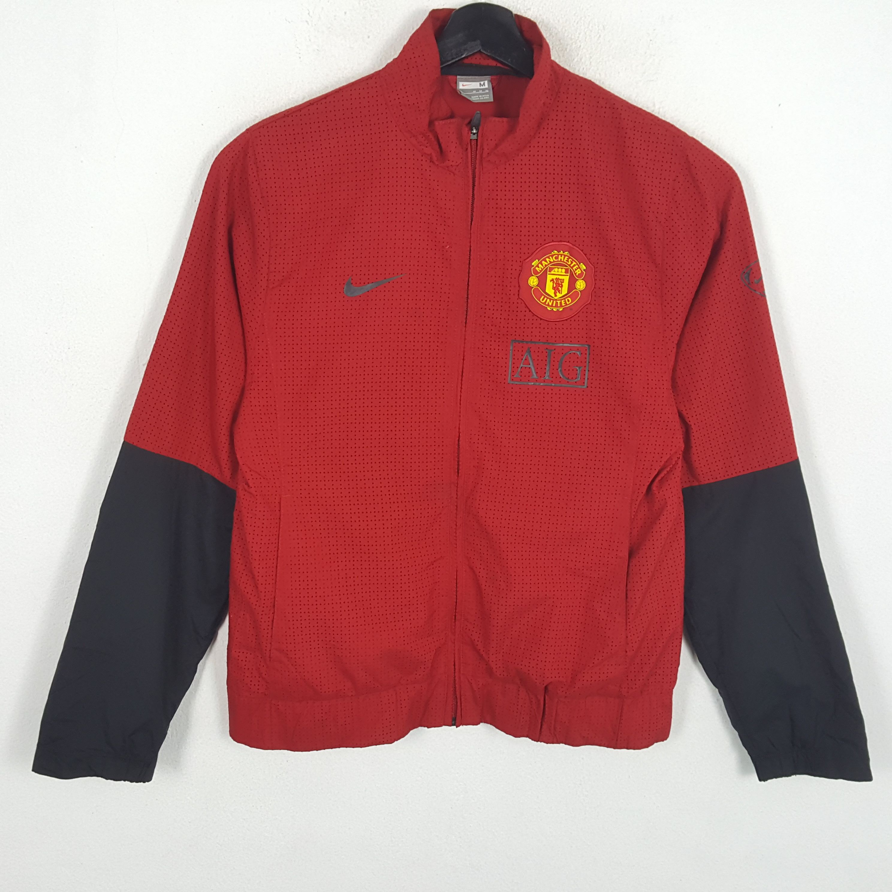 NIKE MANCHESTER UNITED AIG Football Team Sportswear Jacket