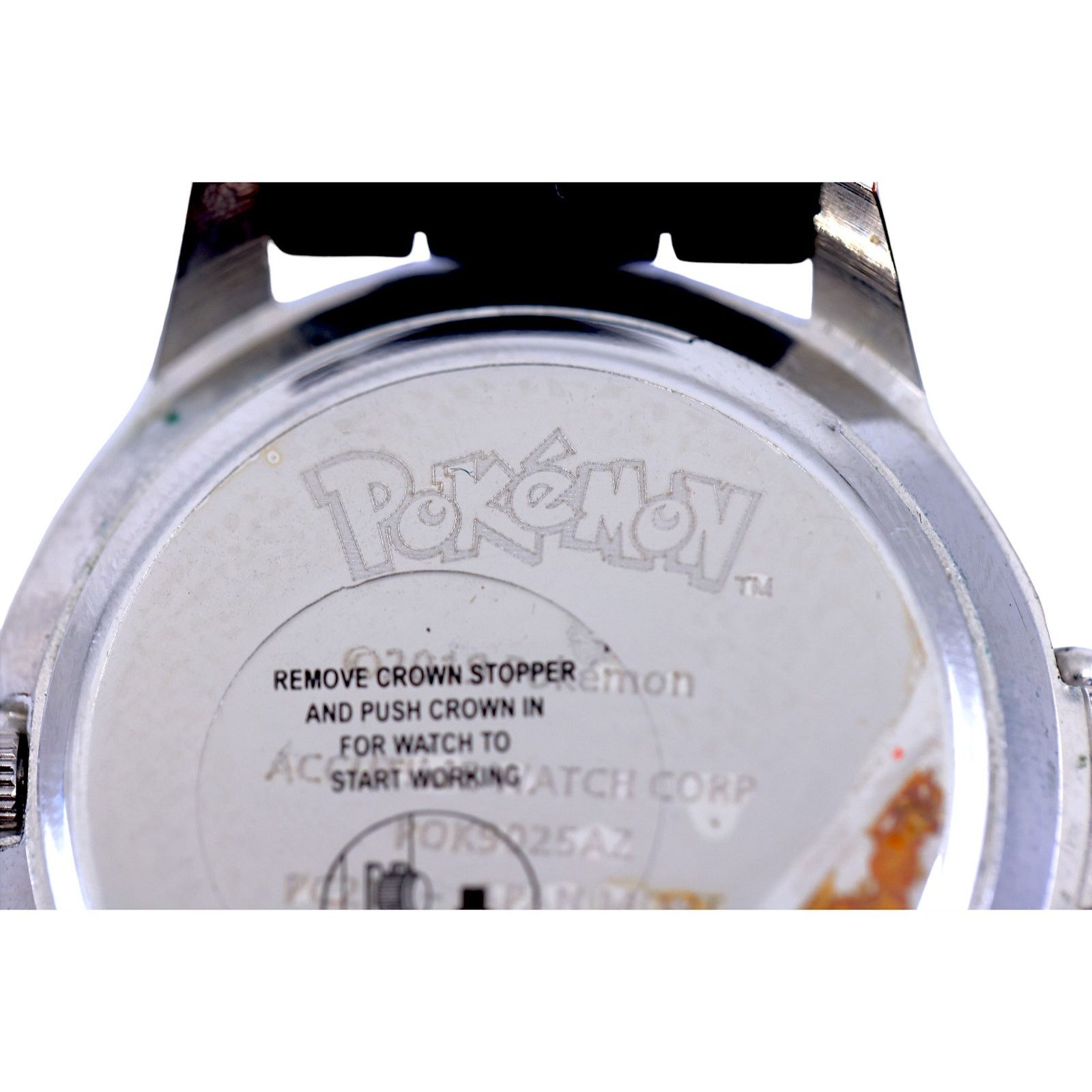 Pokemon Pokémon Pikachu Pokeball Spinning Stainless Steel Watch Size ONE SIZE - 9 Thumbnail
