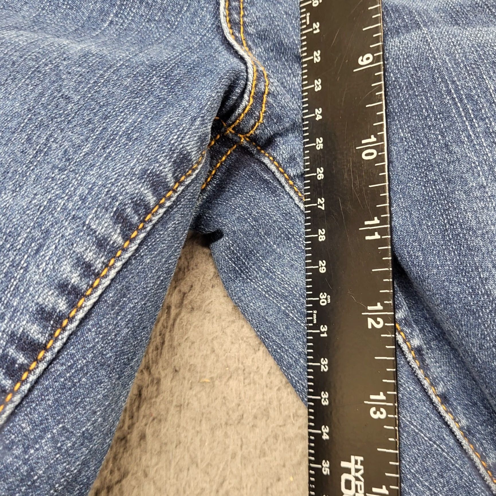 Torrid Torrid Jeans Women Size 14R Boyfriend Straight Vintage Stretch Blue Jeans 36x29 Denim Regular Womens 90s Bohemian City Belt Loops Zipper Button Size 36" / US 14 / IT 50 - 4 Thumbnail