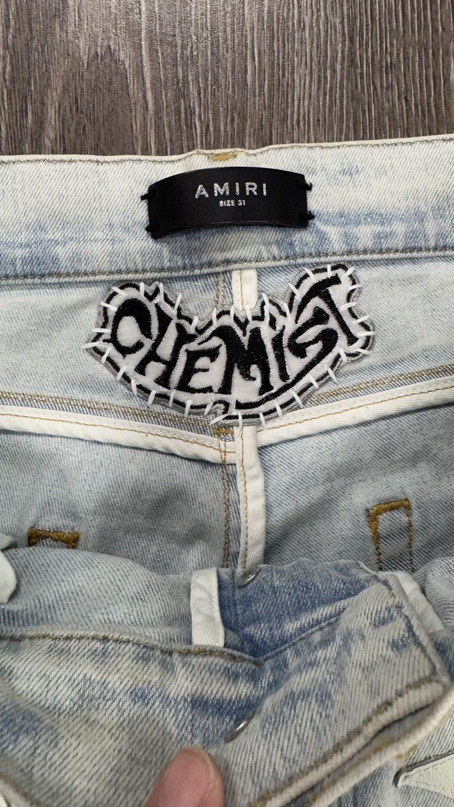 Amiri Amiri Chemist Jeans 31 Size US 31 - 4 Thumbnail