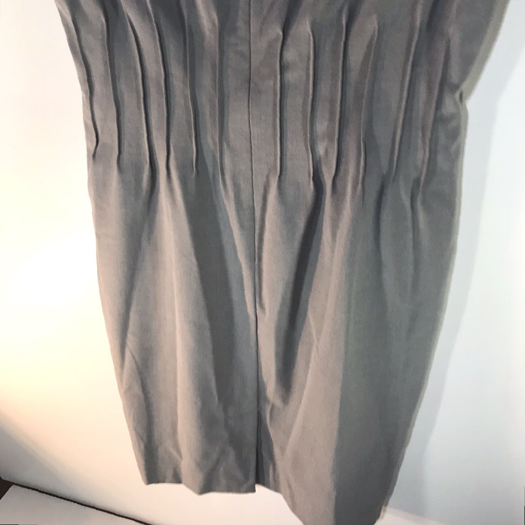 Calvin Klein Calvin Klein Gray Sleeveless Career Midi Dress Womens Size 14 Size XL / US 12-14 / IT 48-50 - 6 Thumbnail