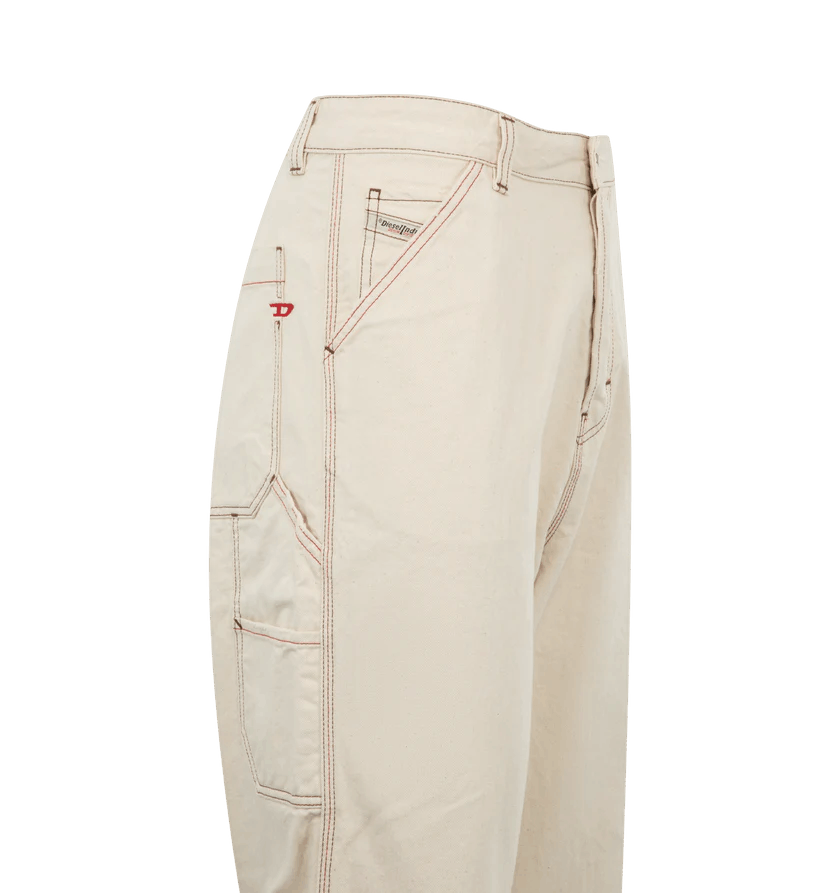 Diesel o1h1sh11224 D Livery Jean in White Size US 34 / EU 50 - 3 Thumbnail