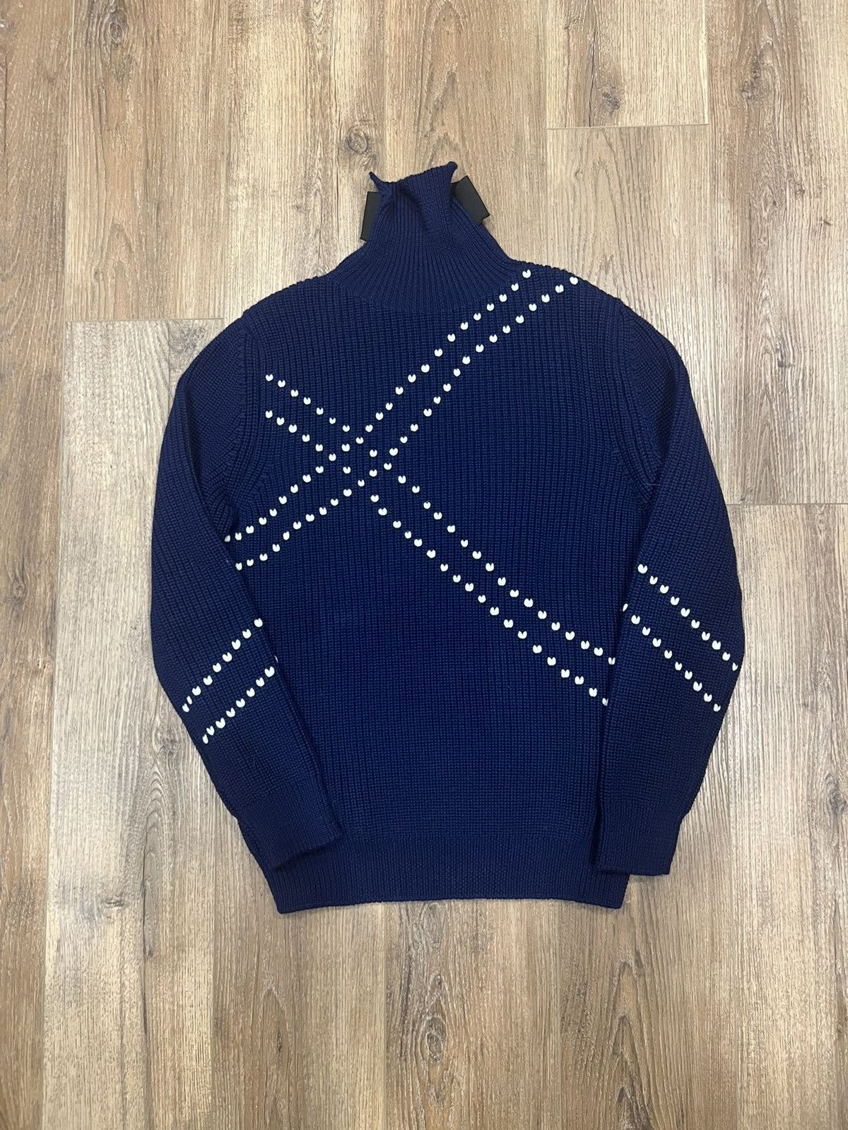 Raf Simons AW18 Single Turtleneck Sweater with Elastic Size US XS / EU 42 / 0 - 1 Thumbnail