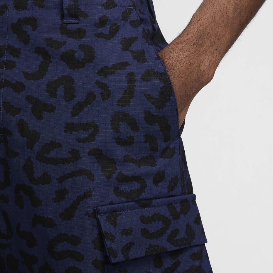 Nike Nike SB Kearny Cargo Allover Print Skate Shorts Navy Size US 30 / EU 46 - 4 Thumbnail