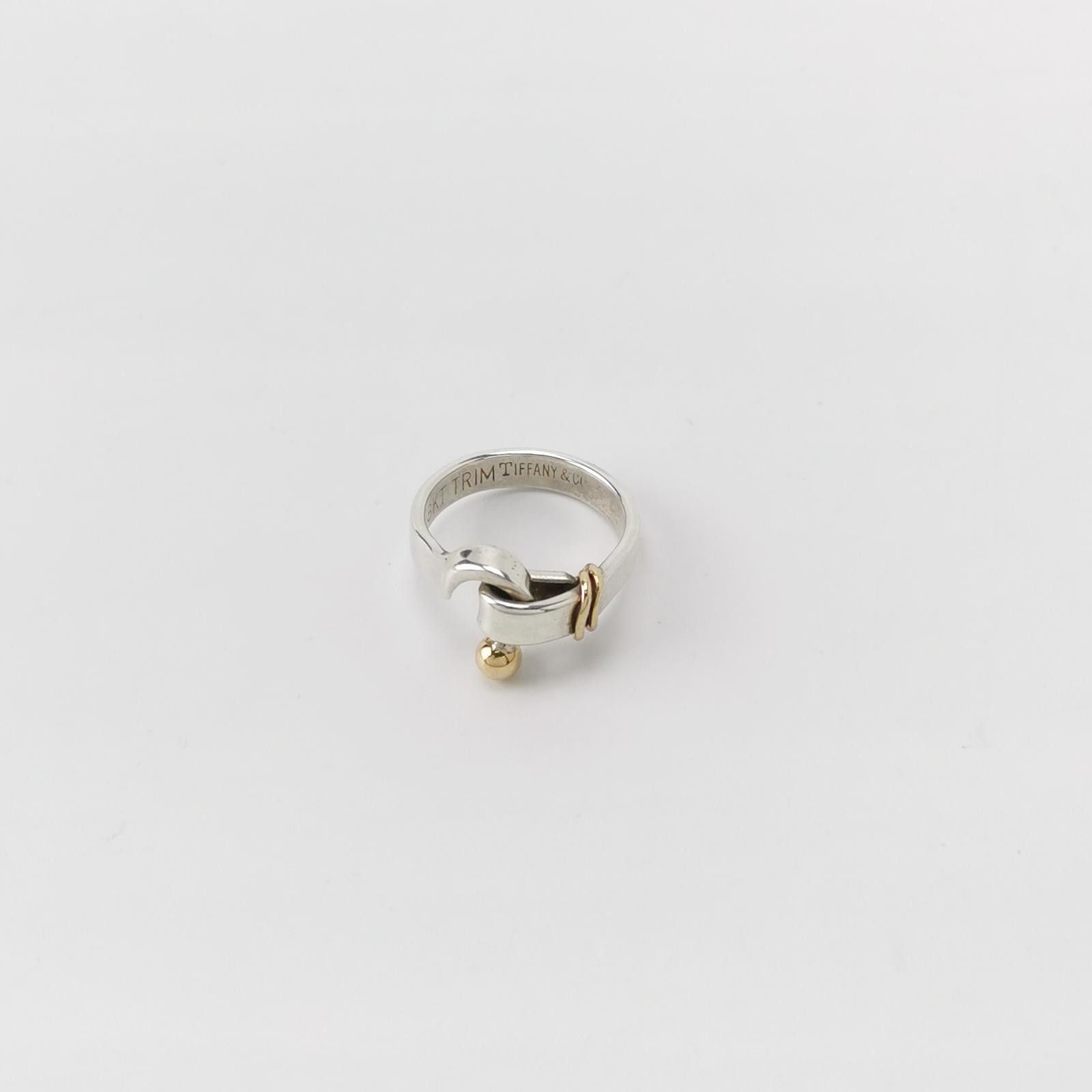 Tiffany & Co. Tiffany & Co. S925 18K Gold Ring Size 14 -z2505 Size ONE SIZE - 2 Thumbnail