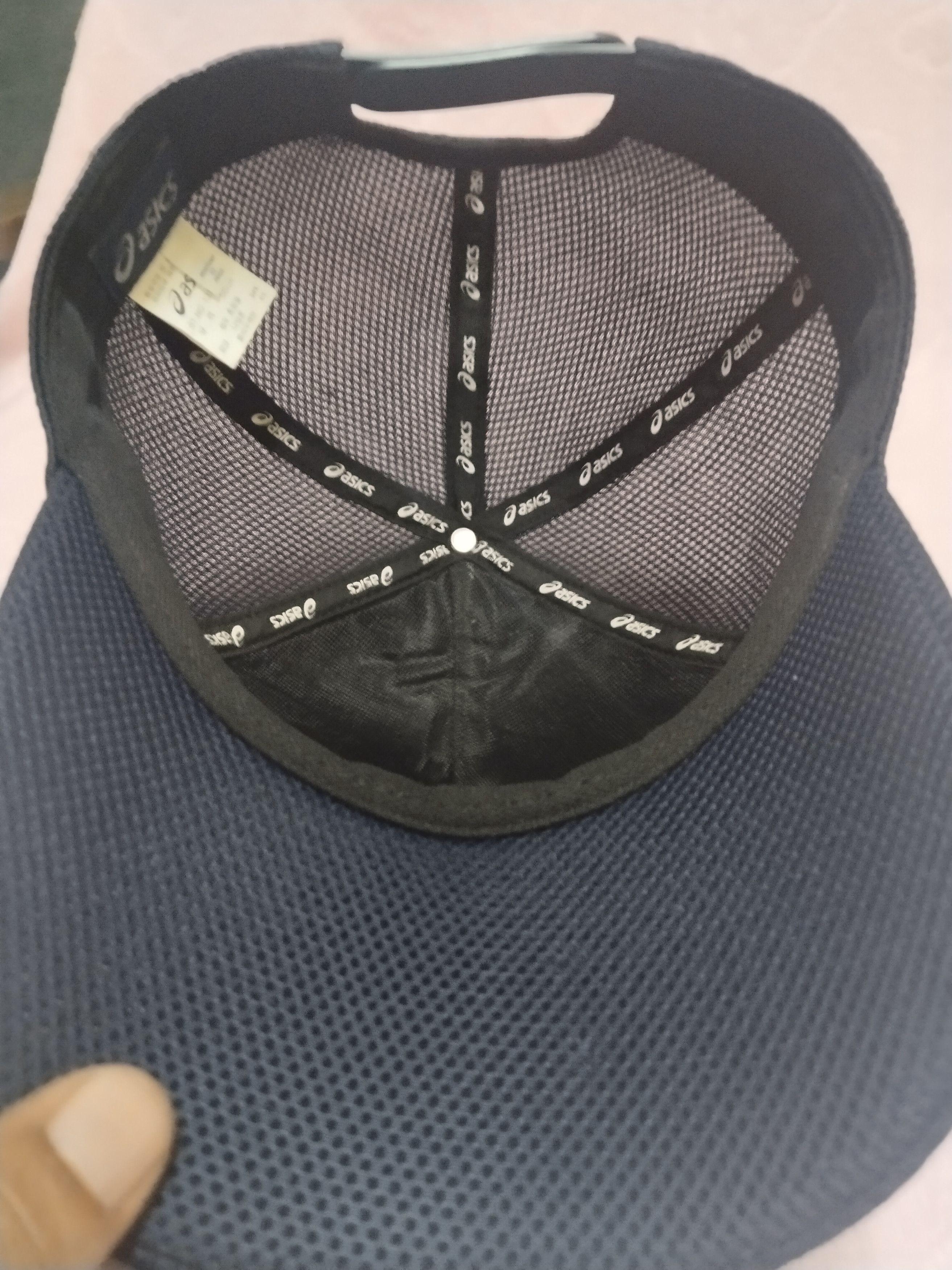 Japanese Brand RARE FULLMESH ASICS ADJUSTABLE SNAPBACK HAT Size ONE SIZE - 7 Thumbnail