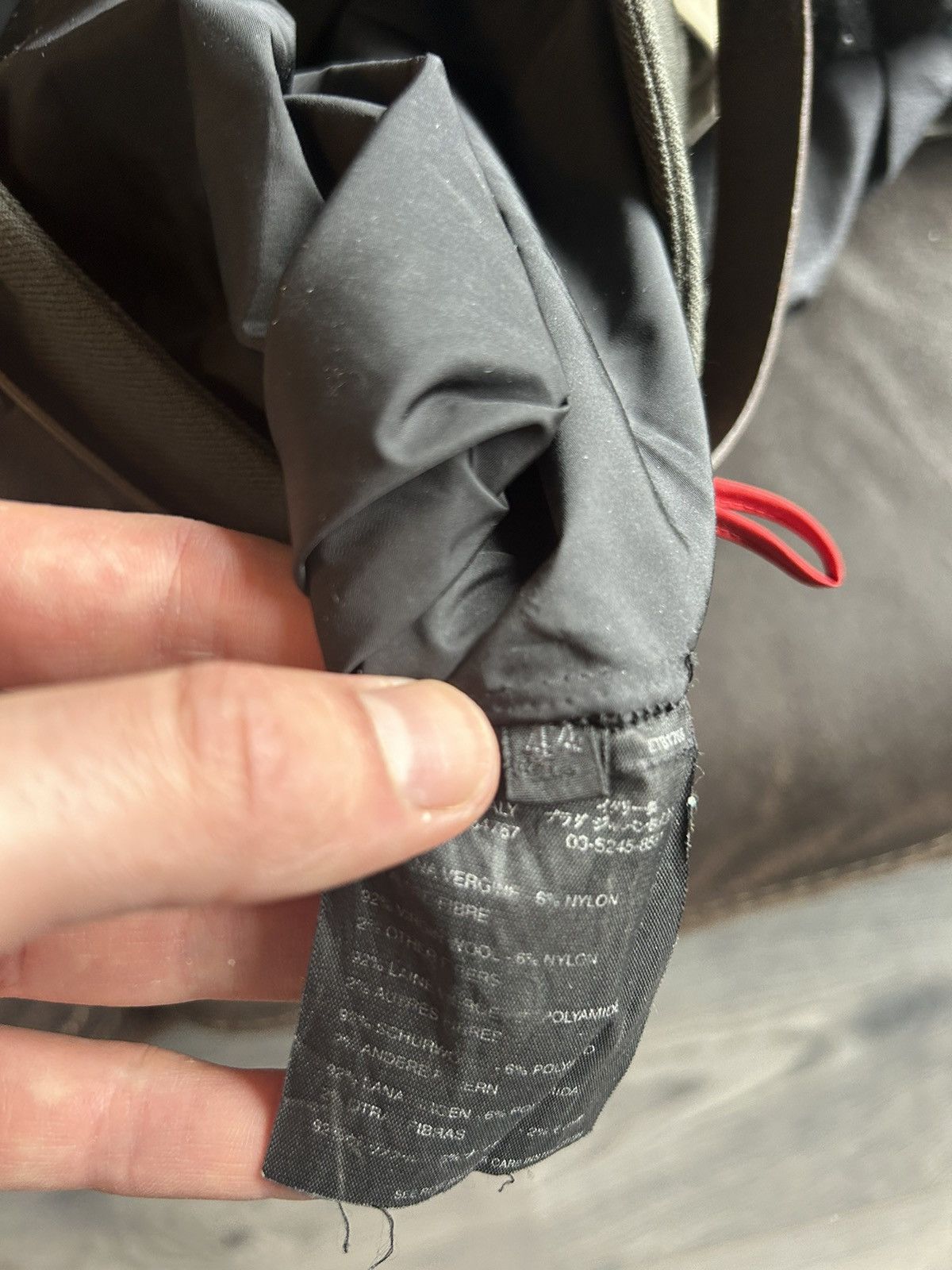 Prada Belted Green Pants with Red Logo Tab Size US 28 / EU 44 - 15 Thumbnail
