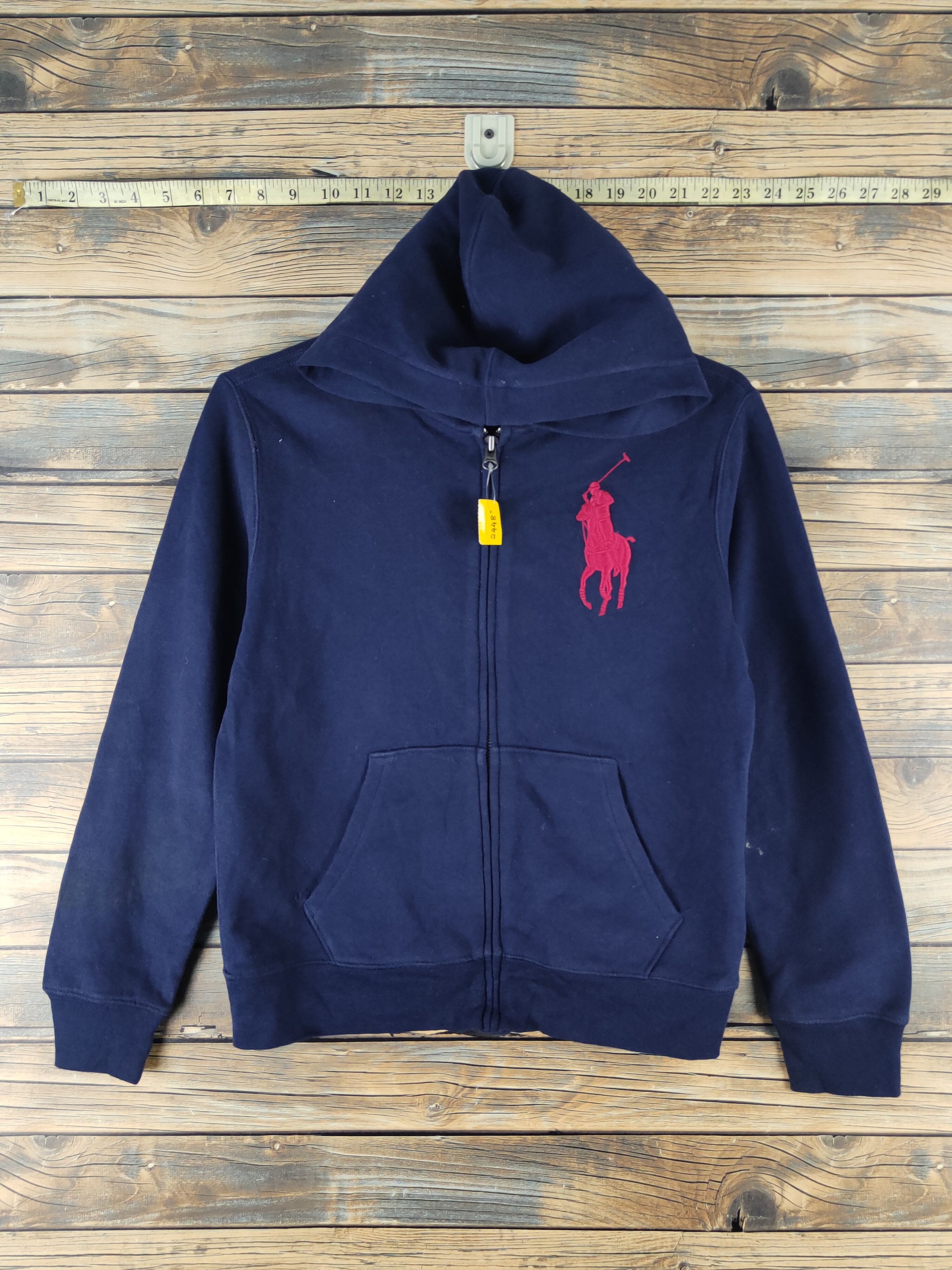 Polo Ralph Lauren DL Polo Ralph Lauren Navy Hoodie Sweaters #2448 Size S / US 4 / IT 40 - 1 Thumbnail
