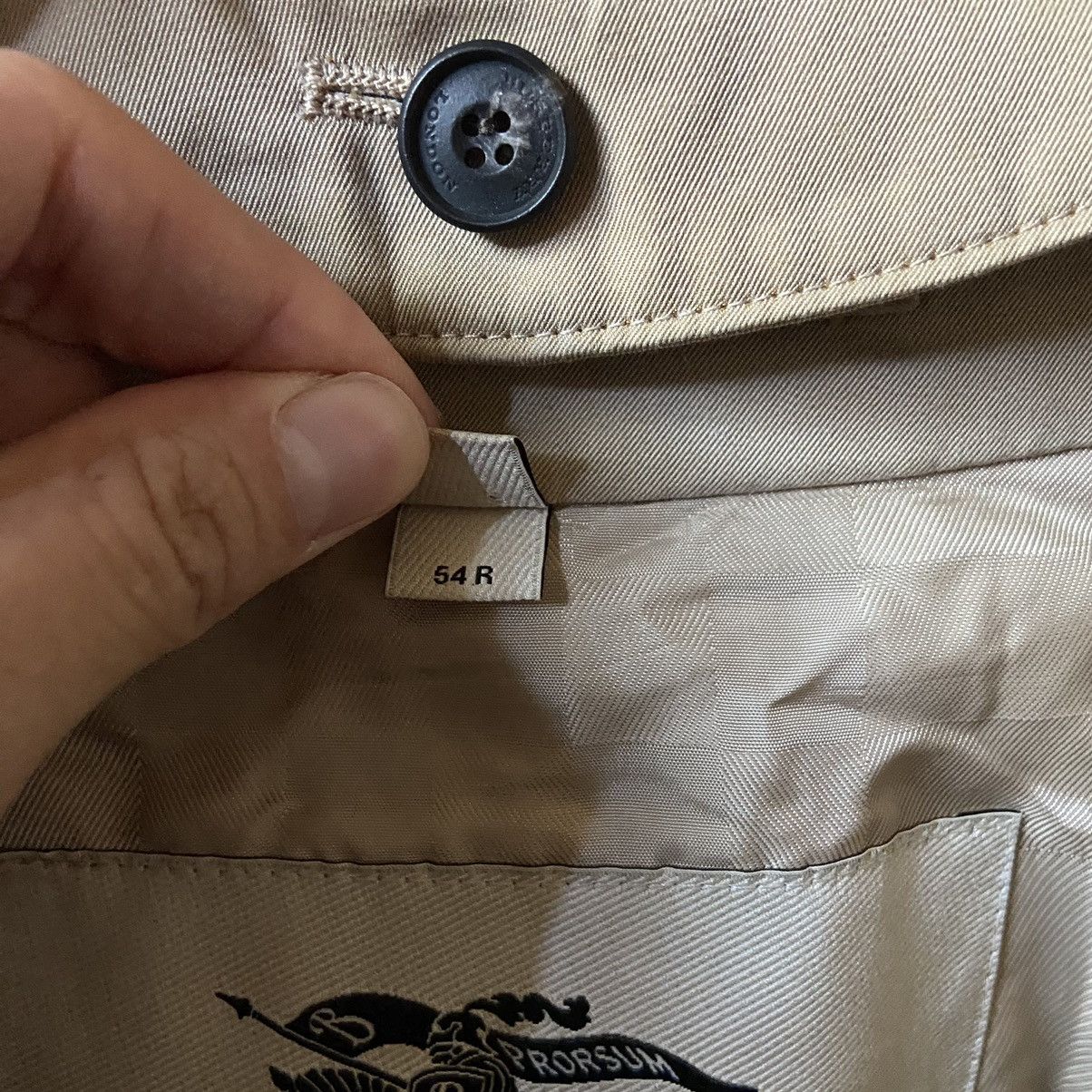 Burberry × Burberry Prorsum Burberry London Trench Coat Python Skin Collar Brown Tan Size US L / EU 52-54 / 3 - 8 Thumbnail